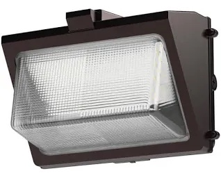 600- Watt Equivalent Selectable Lumen Bronze Motion Sensing Integrated LED Selectable 5CCT Selectable Wall Pack Light