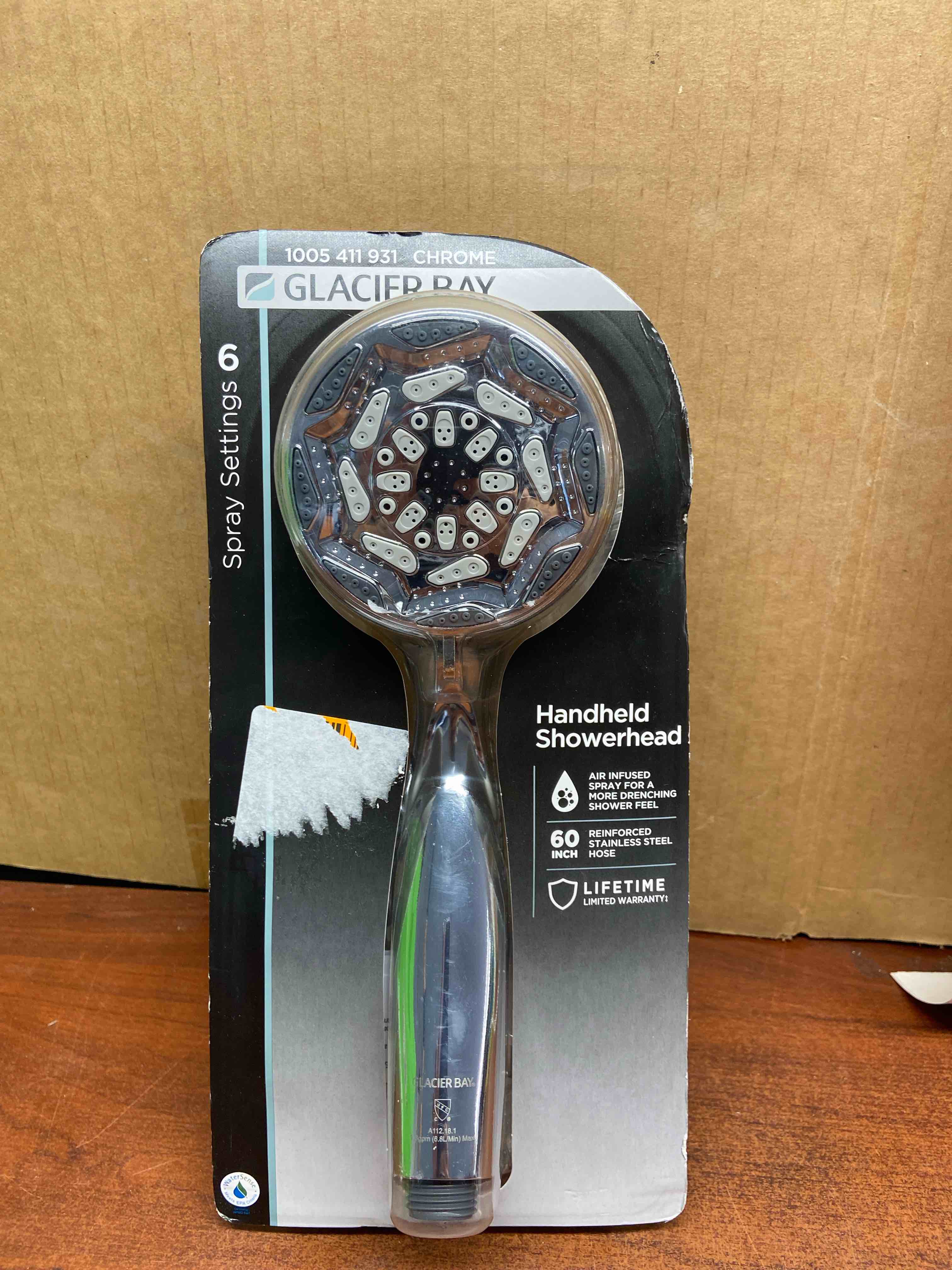 Glacier bay handheld shower head 