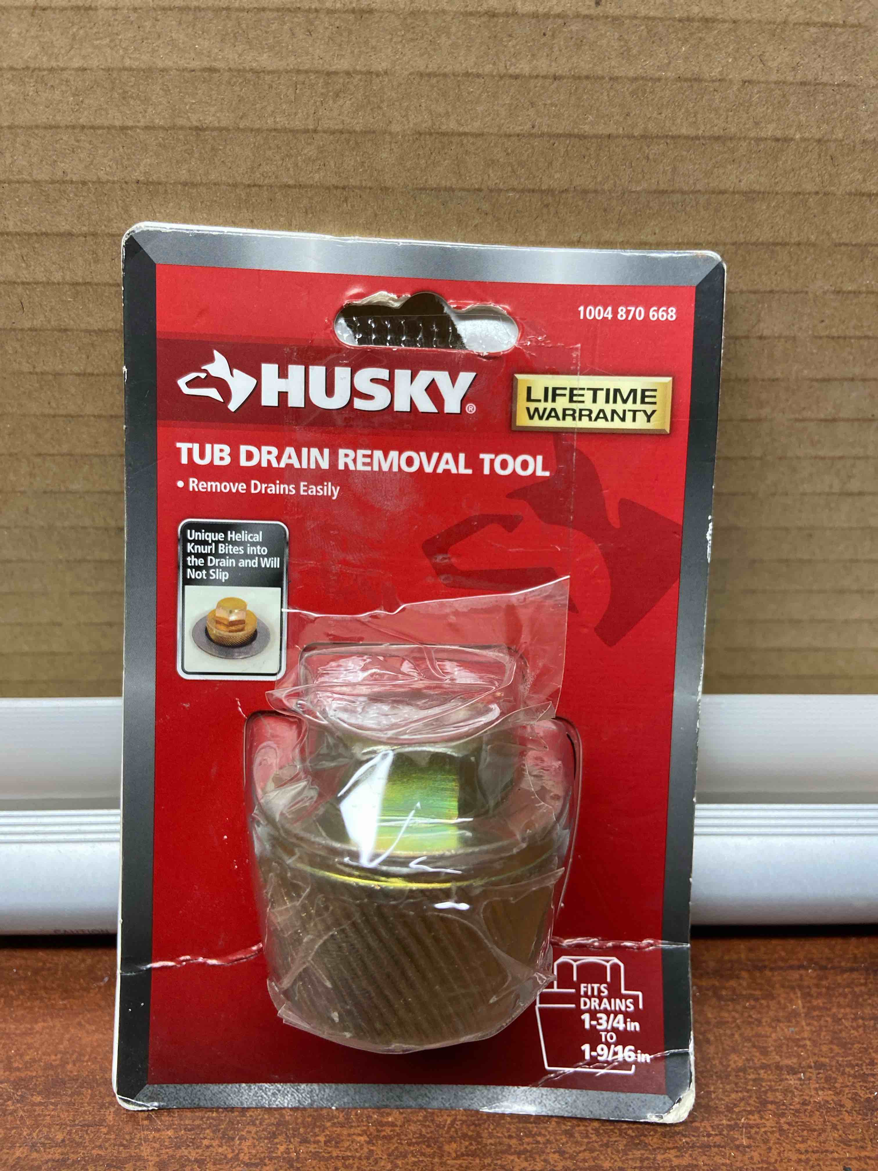 Husky 410-075-0111 Drain Removal Tool