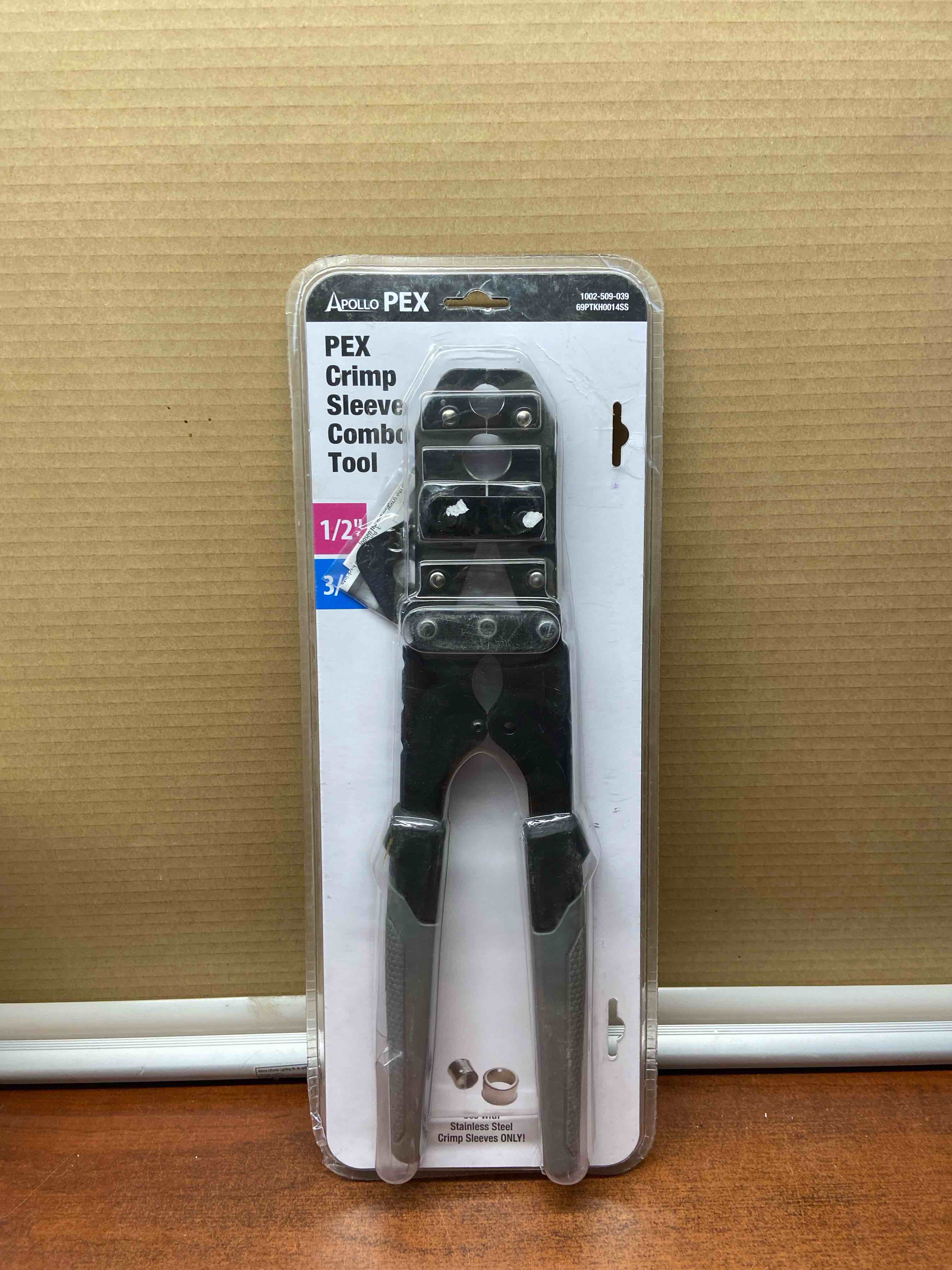 Apollo Valves 69PTKH0014SS PEX Combo Stainless Steel Crimping Tool  1/2