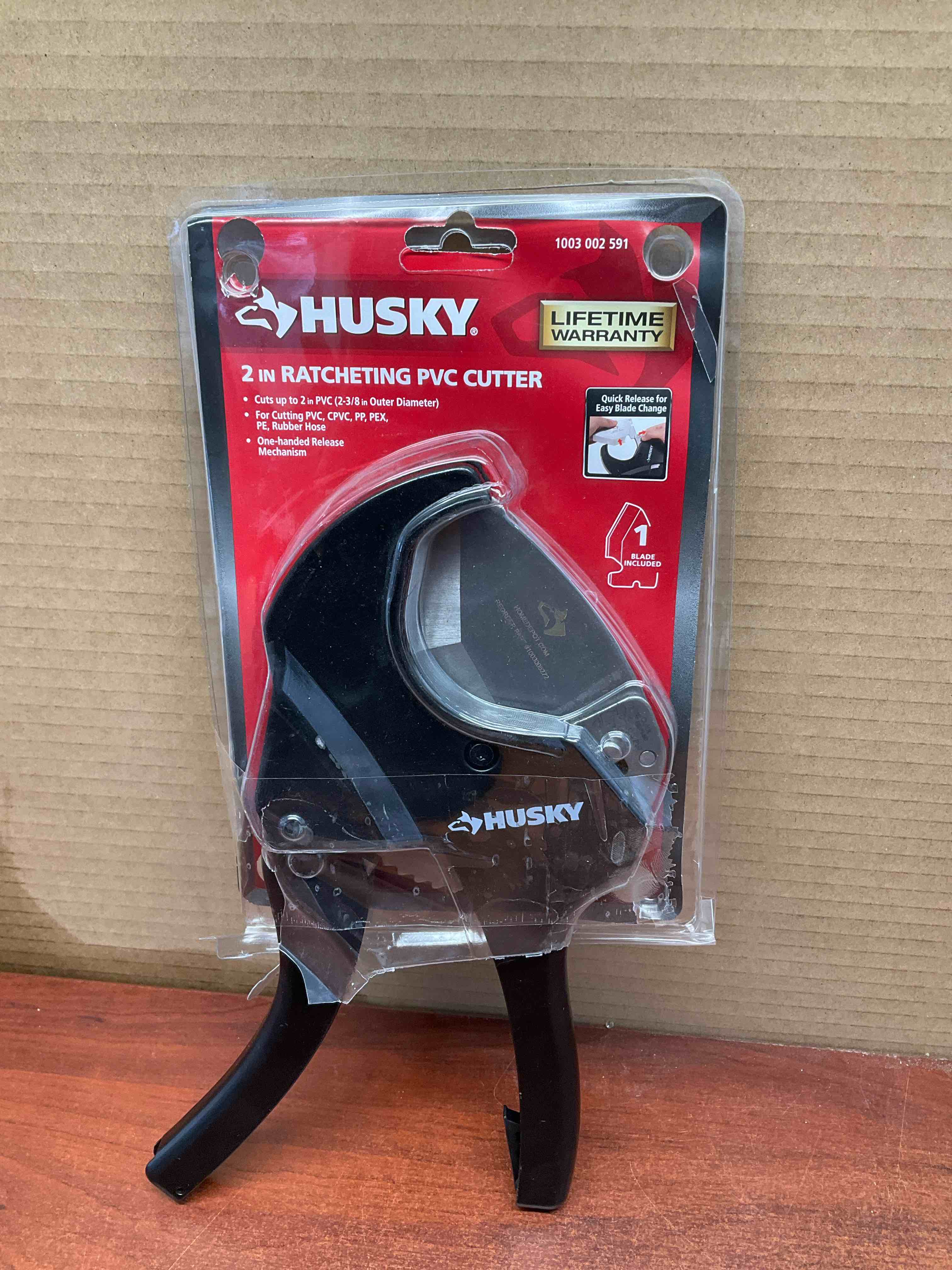 Husky 2 in. Ratcheting PVC Cutter