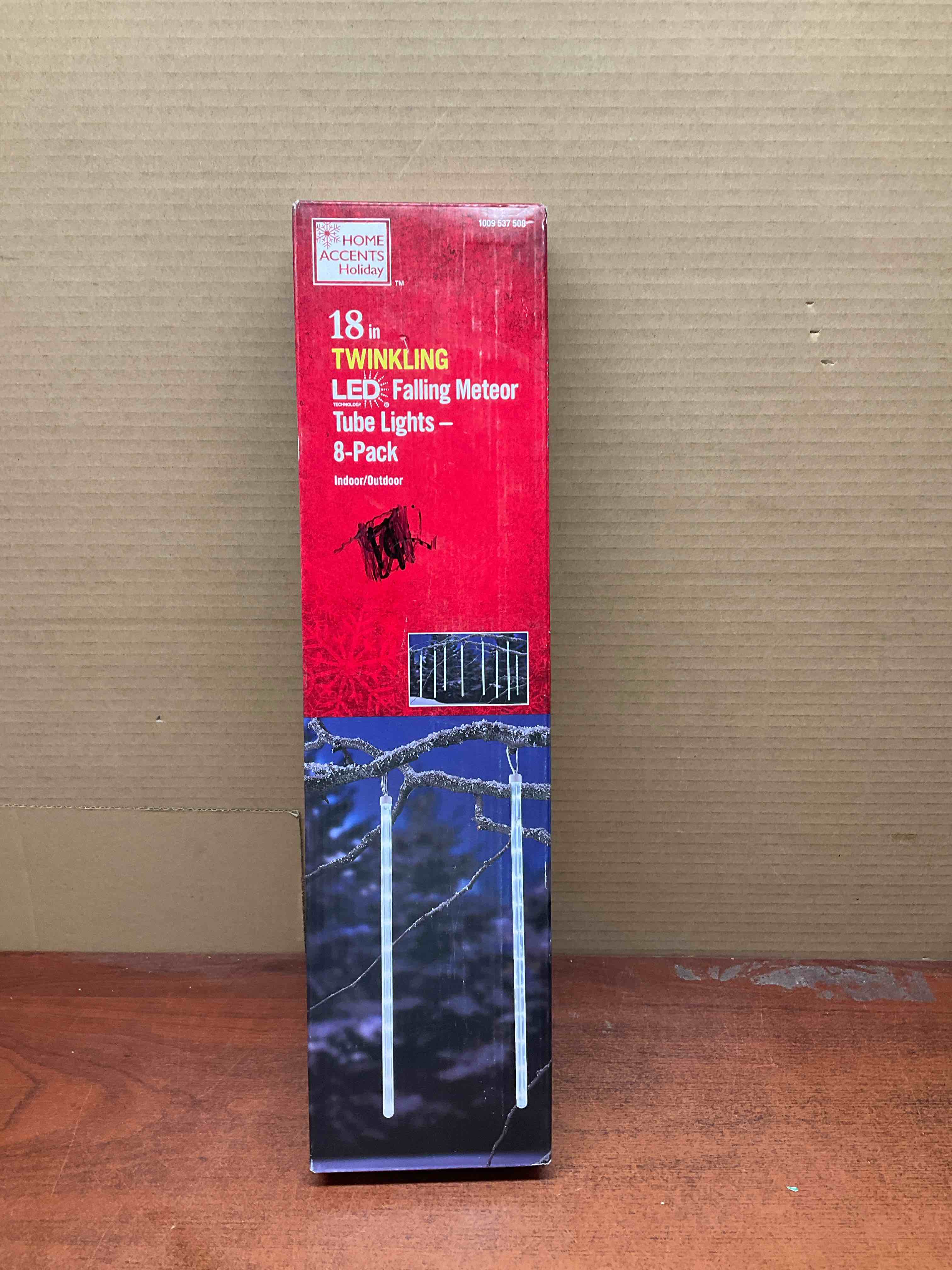 18 in. Twinkling LED Falling Meteor Tube Lights (8-Pack)