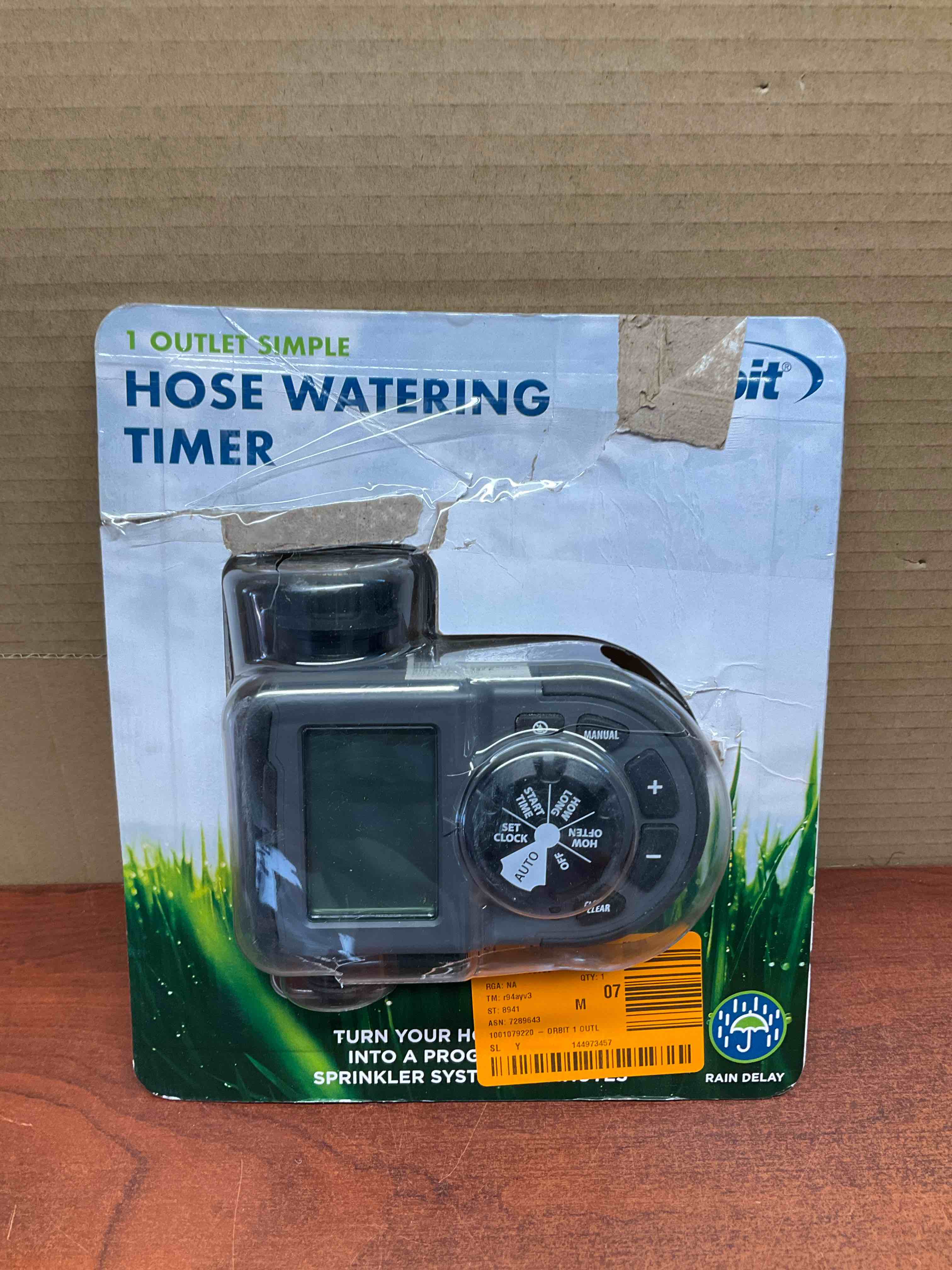 Water Hose Faucet Automatic Timer Sprinkler Garden Yard Outdoor Irrigation