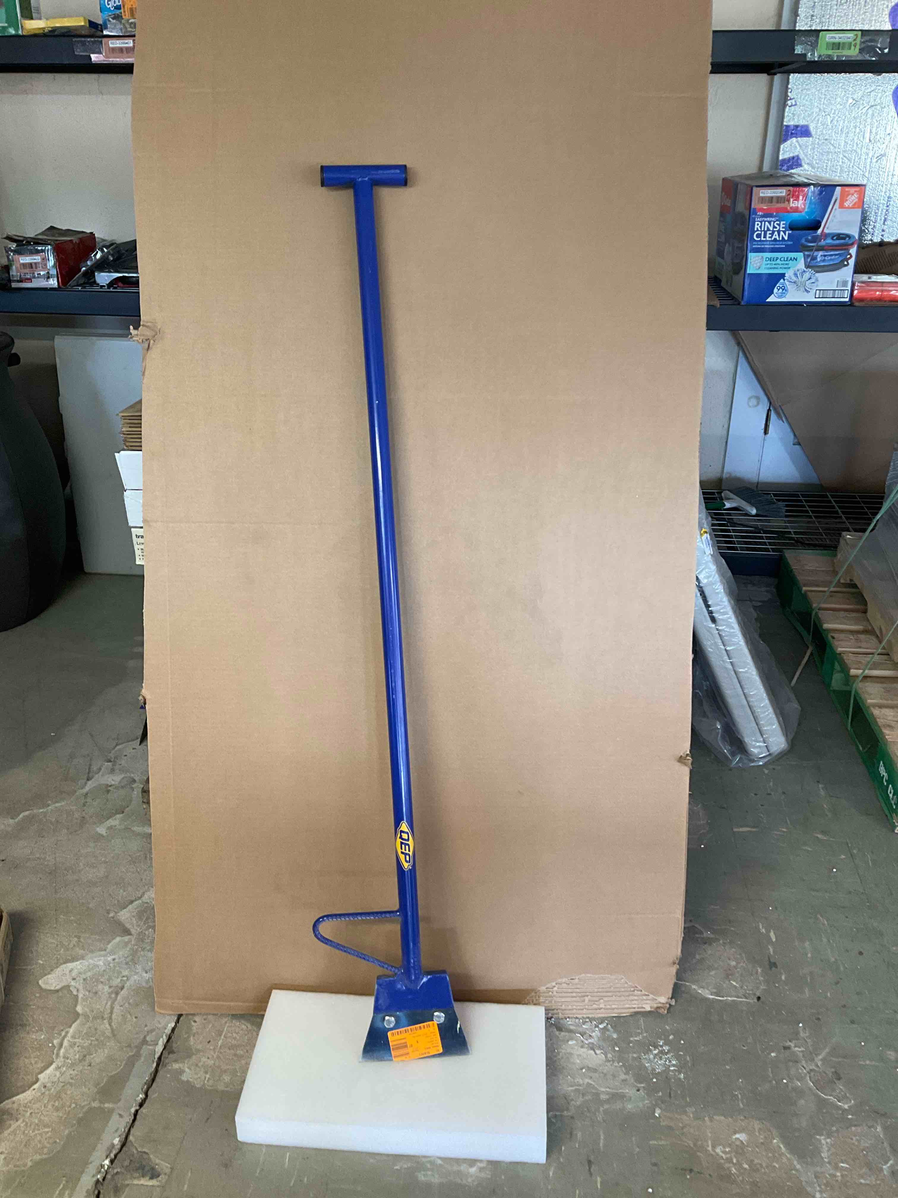 QEP 7” Heavy Duty scraper with 52” metal handle 