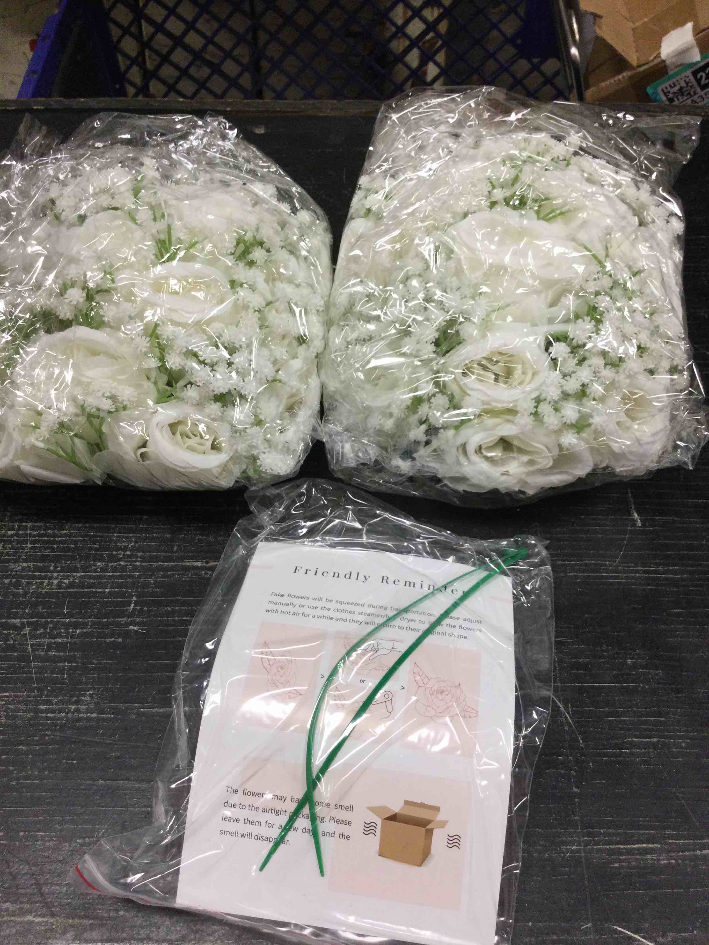 white Flower Centerpieces 