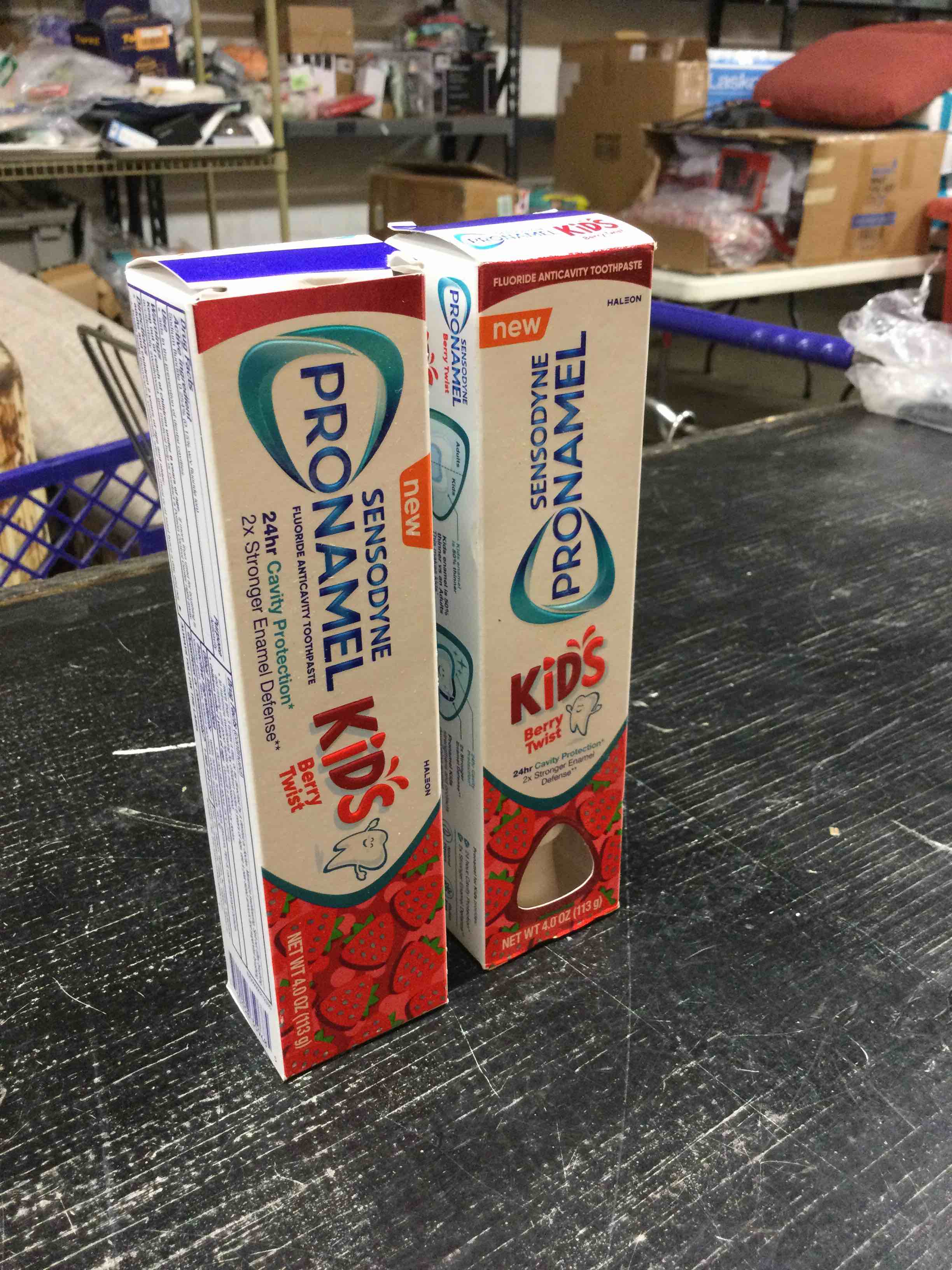 Sensodyne Pronamel Kids Toothpaste  Fluoride Anticavity Toothpaste  Cavity and Enamel Protection  for Ages 2+  Berry Twist Flavored  4 oz