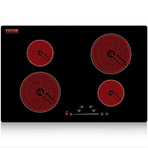 Vevor Built In Electric Cooktop 24 in.