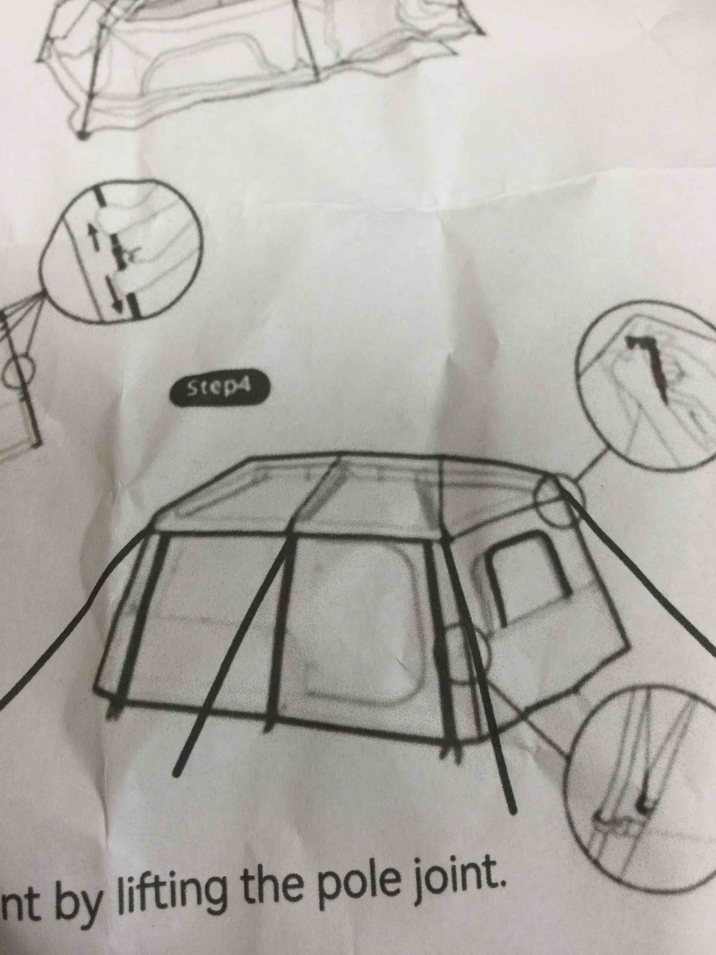 8 Person Instant Cabin Tent with Storage/Carry Bag