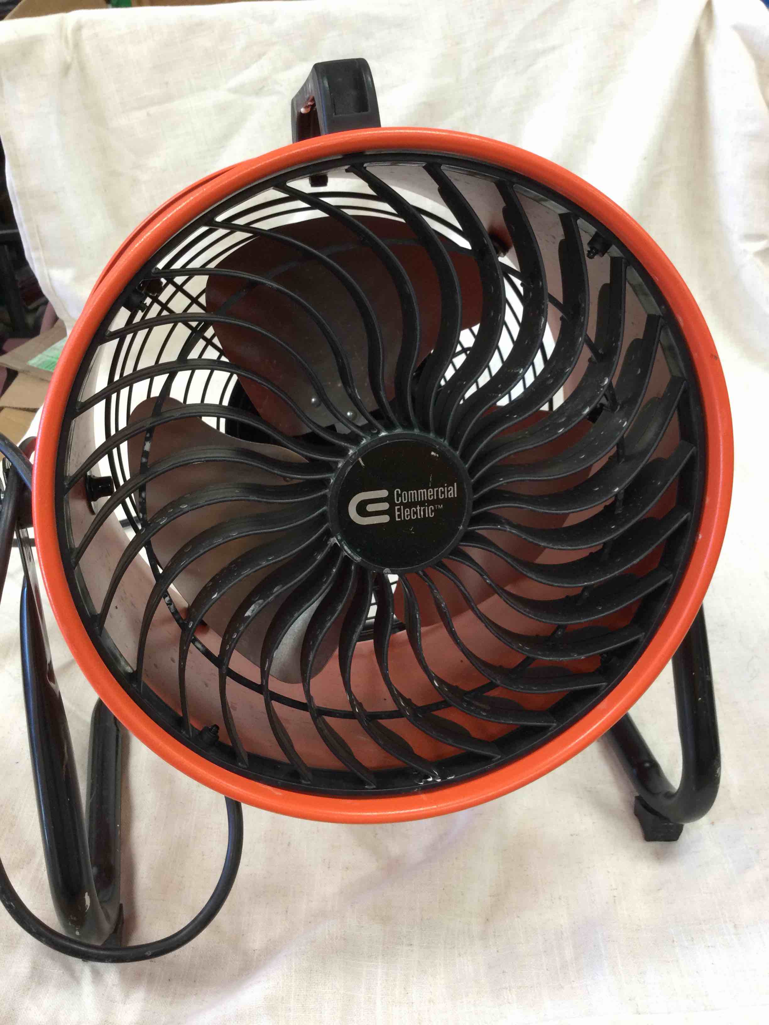 Commercial Electric 10in 3 Speed Drum Fan