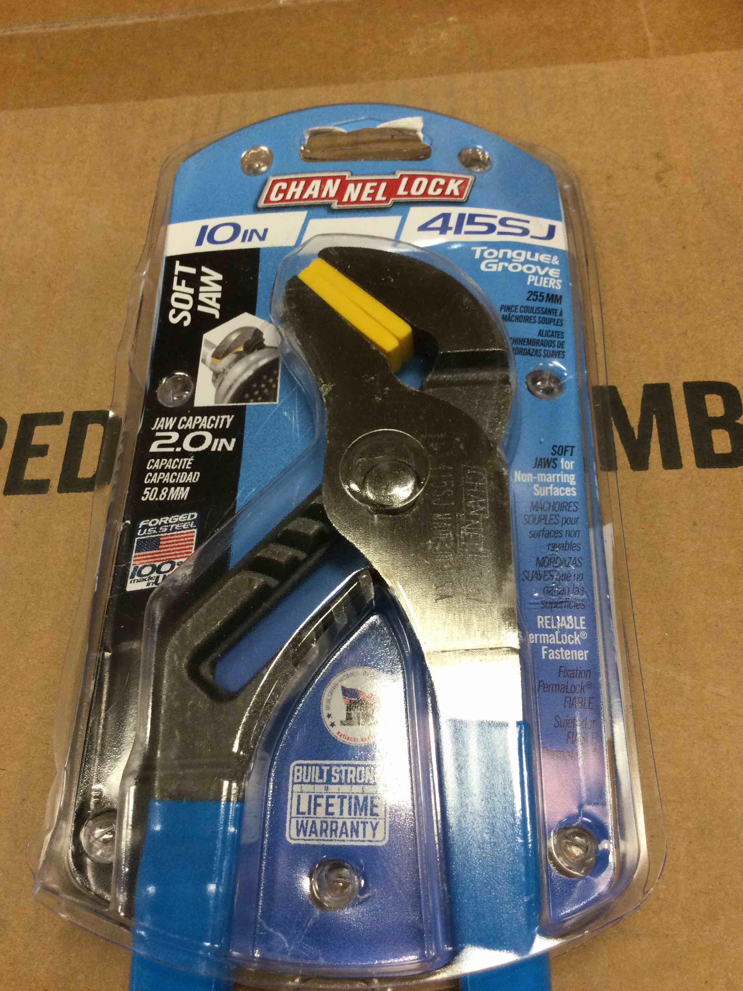 Channellock 10 in. Soft Jaw Tongue and Groove Plier