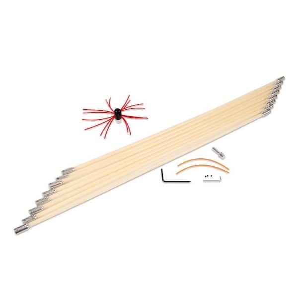 Used. SootEater 24 ft. Rotary Chimney Liner Cleaning System