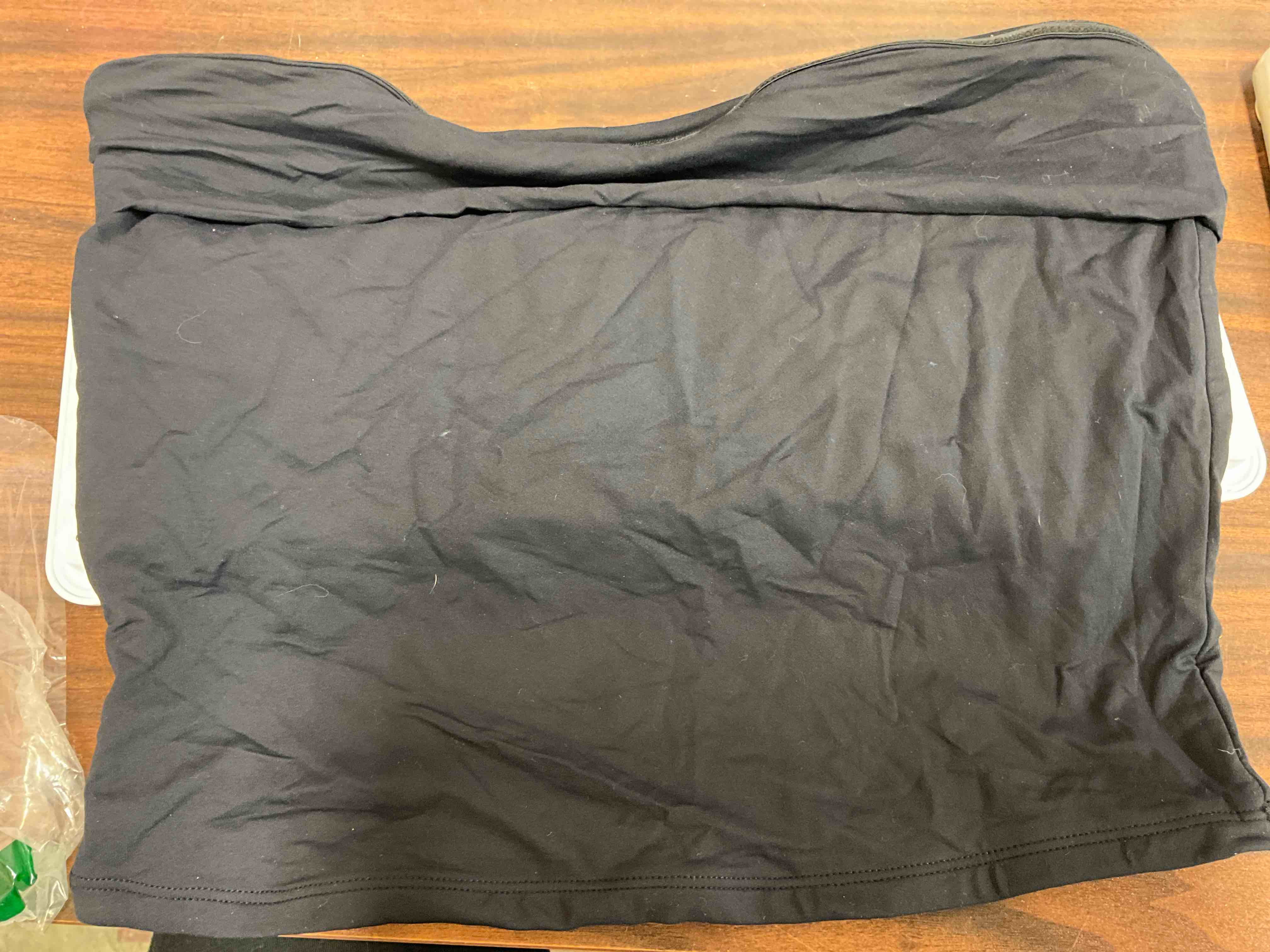 Condition photo showing New/Like New for xl. qinsen women's tube tops strapless bandeau tops double lined slim fit summer going out tank tops