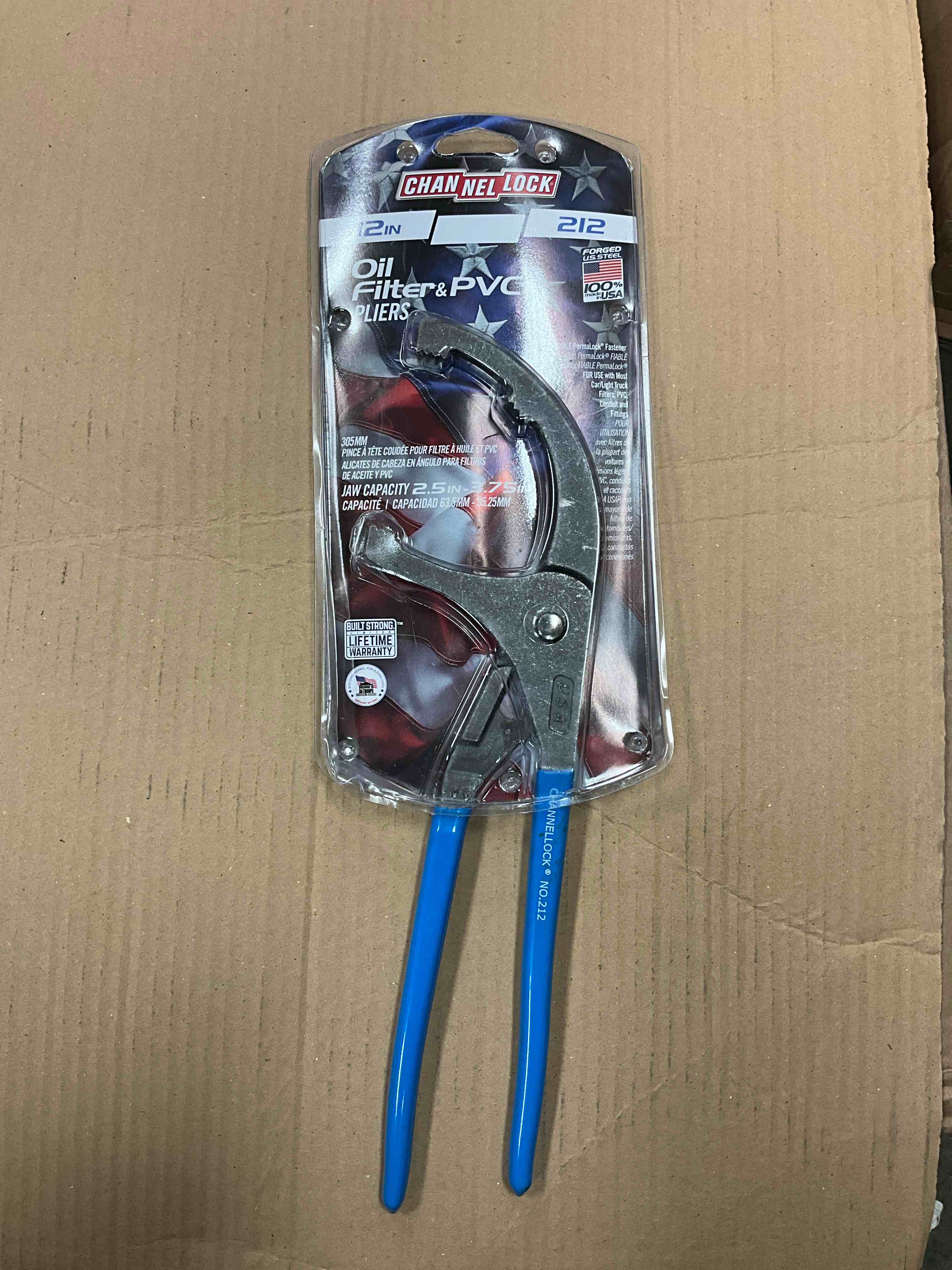 Condition photo showing New/Like New for channellock 12 in. pvc and oil filter tongue and groove plier