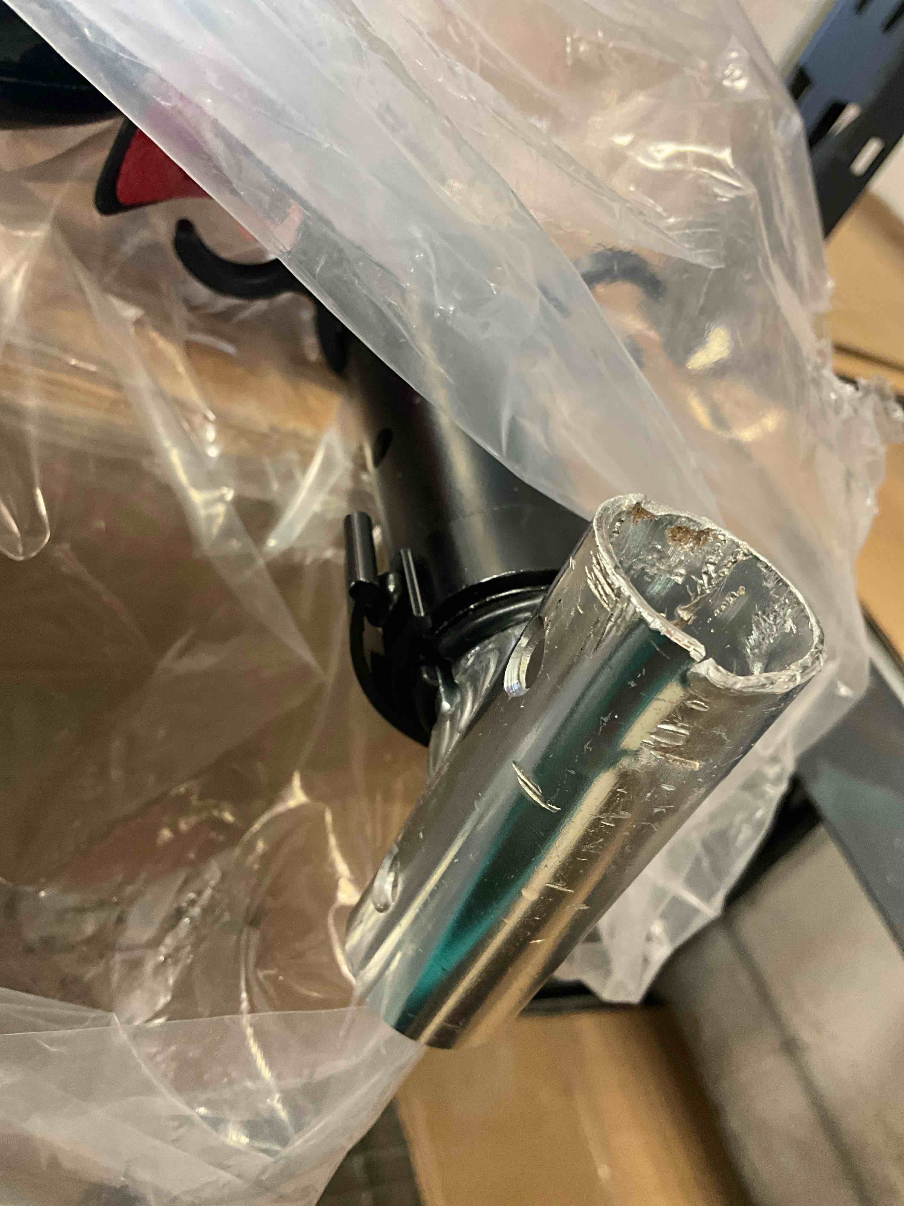 Condition photo showing Good Condition for vevor kick scooter for kids ages 8+, teens & adults, 2-wheel toddler scooter, lightweight up to 220 lbs., black + blue