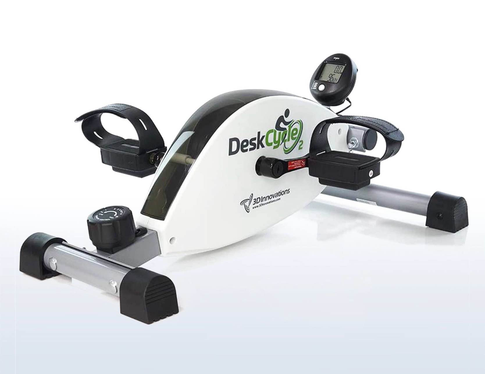 deskcycle under desk bike pedal exerciser - stationary bikes for home & office - standard and adjustable height versions