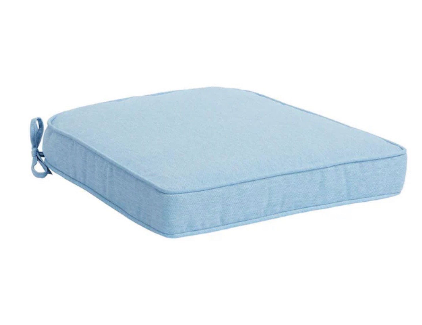 20 in. w x 20 in. d cushionguard universal outdoor seat pad in surf