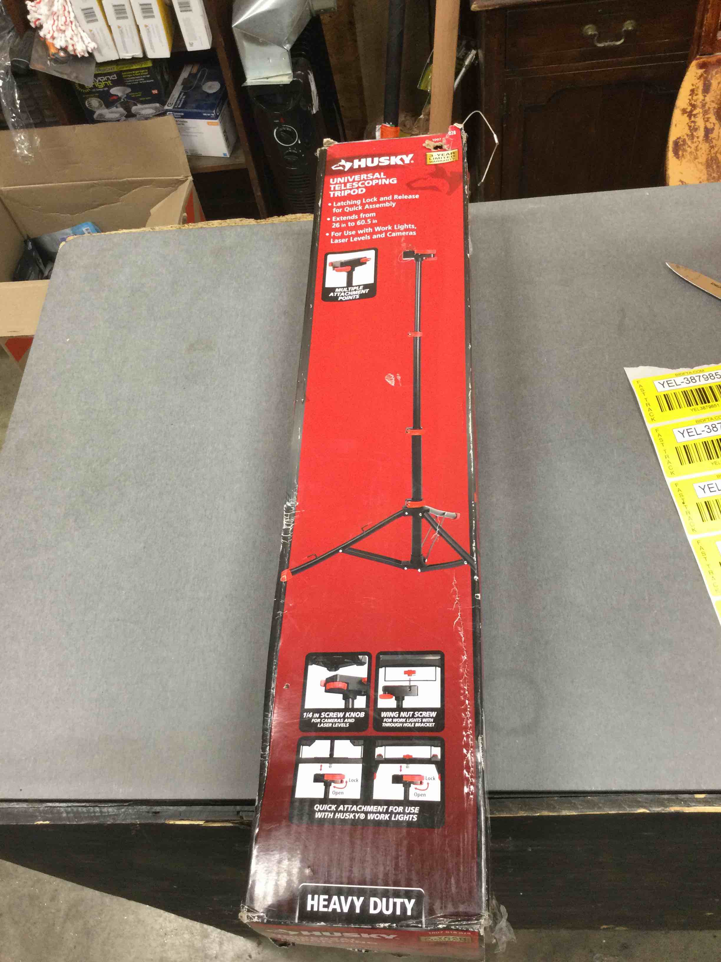 Husky Universal Telescoping Tripod
