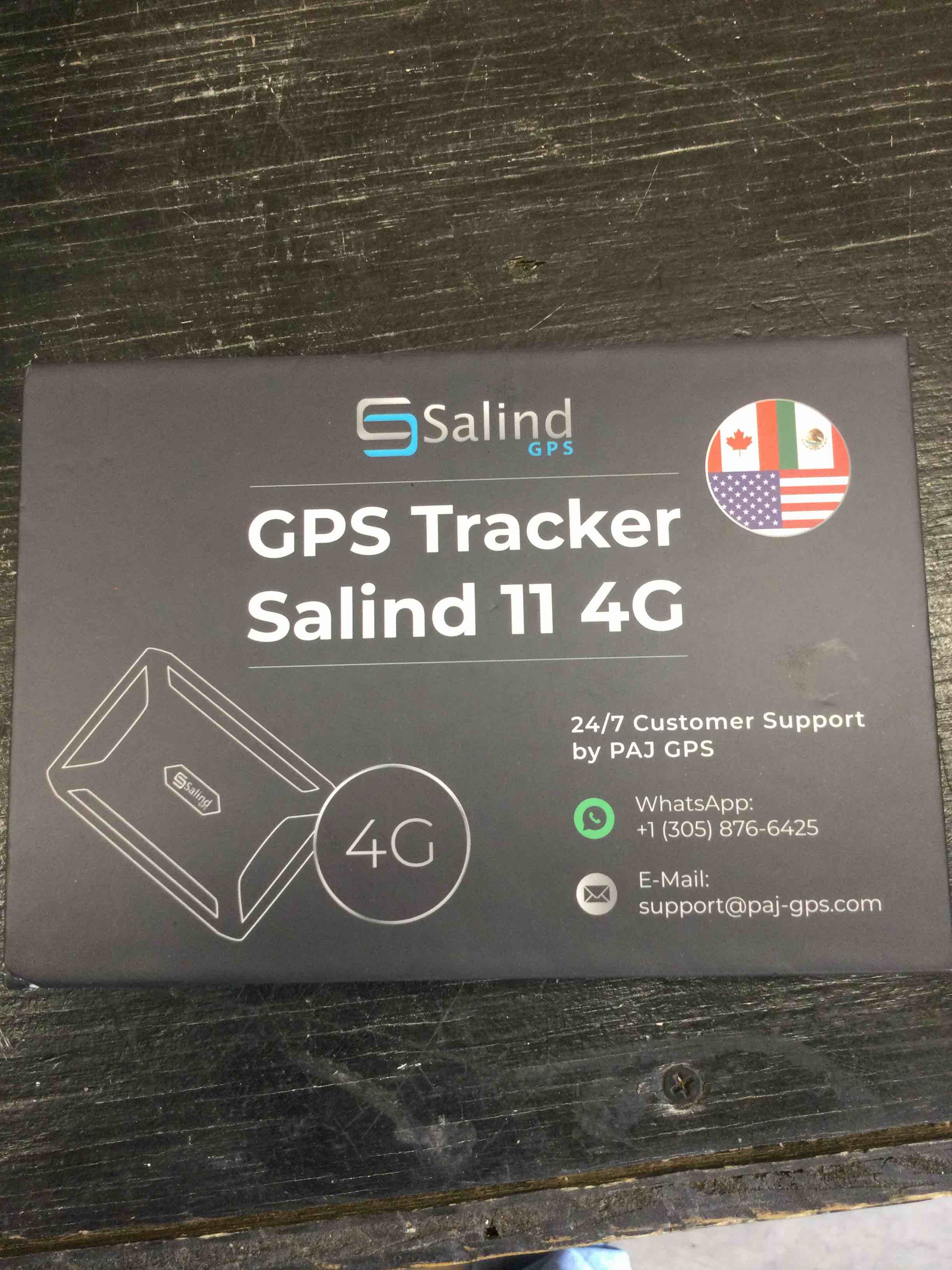 SALIND GPS Magnetic, up to 70 Days Battery - GPS Tracker for Every Vehicle, 4G LTE Car GPS Tracker with Strong Built-in Magnet for Easy Fixation on All Surfaces, Robust & Splash Proof Tracking Device