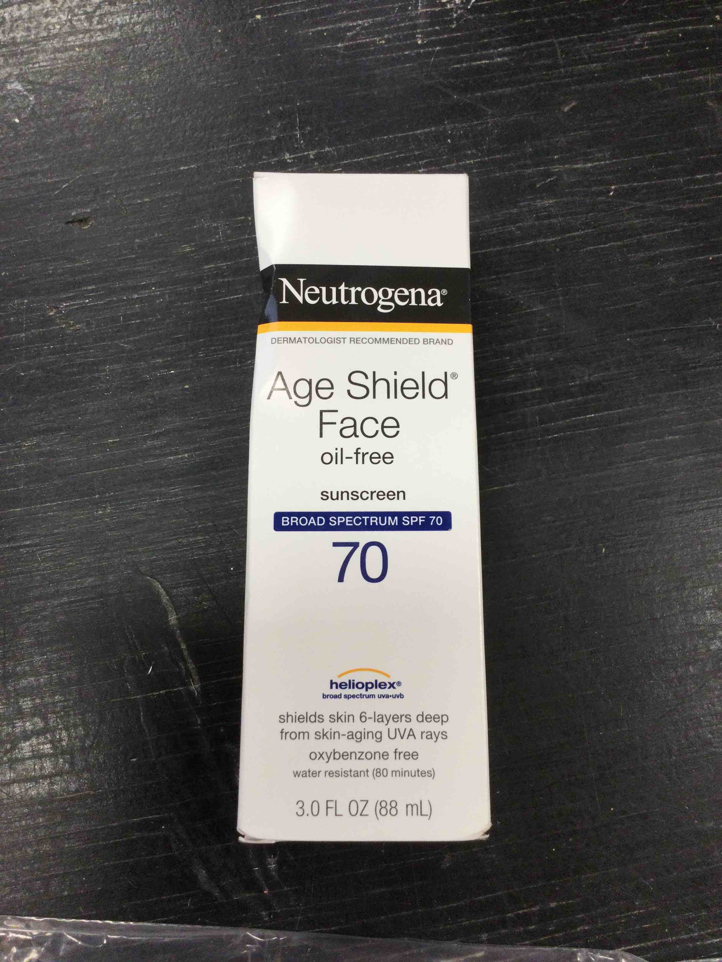 Neutrogena Age Shield Face Sunscreen Broad Spectrum SPF70 / LOTION