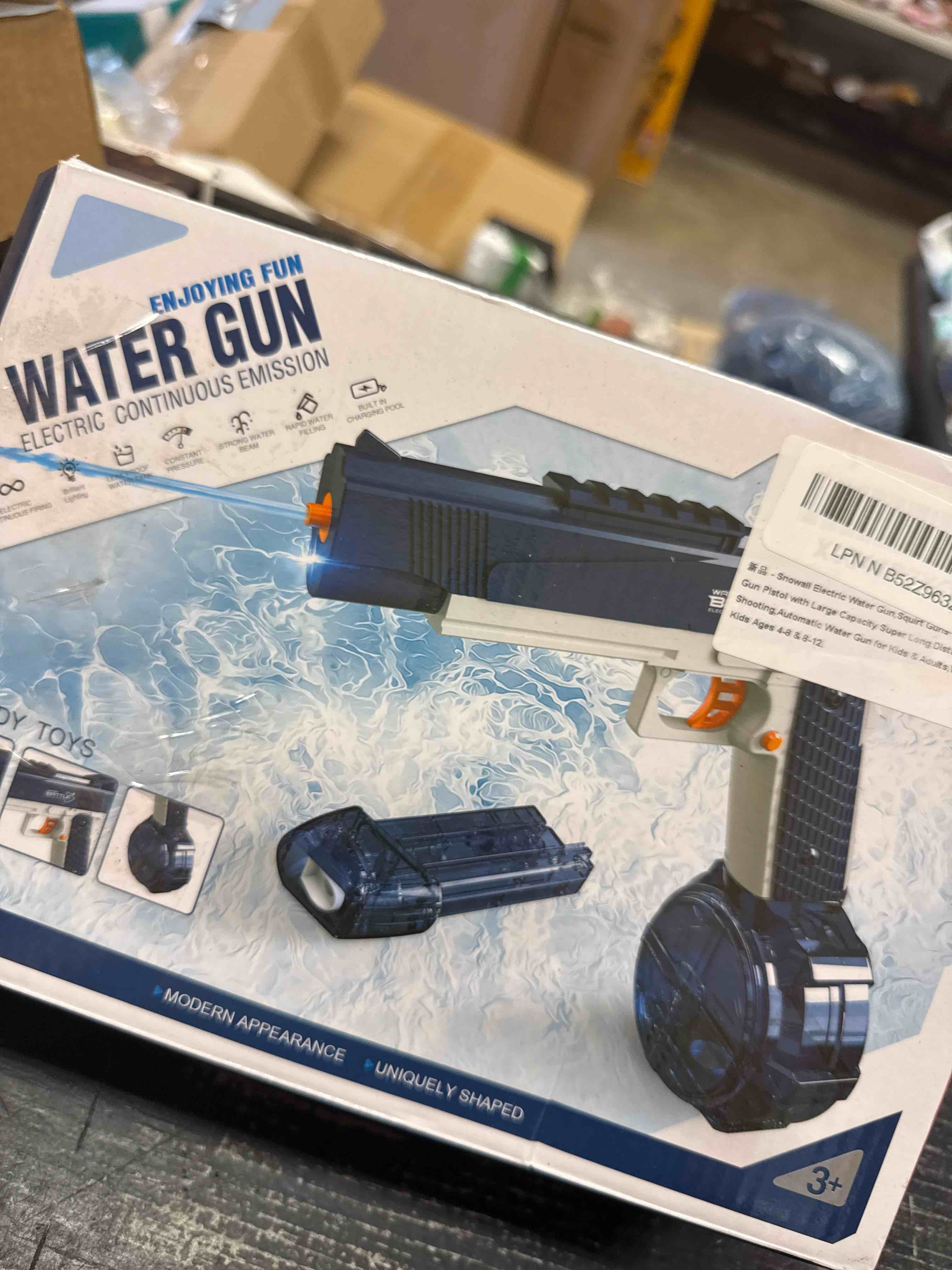 Water Gun Electric Continuous Emission  
