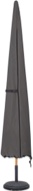 ULTCOVER Patio Parasol 600D Waterproof Outdoor Market Umbrella Cover - Fits Market Umbrella Up to 12 Feet, Black