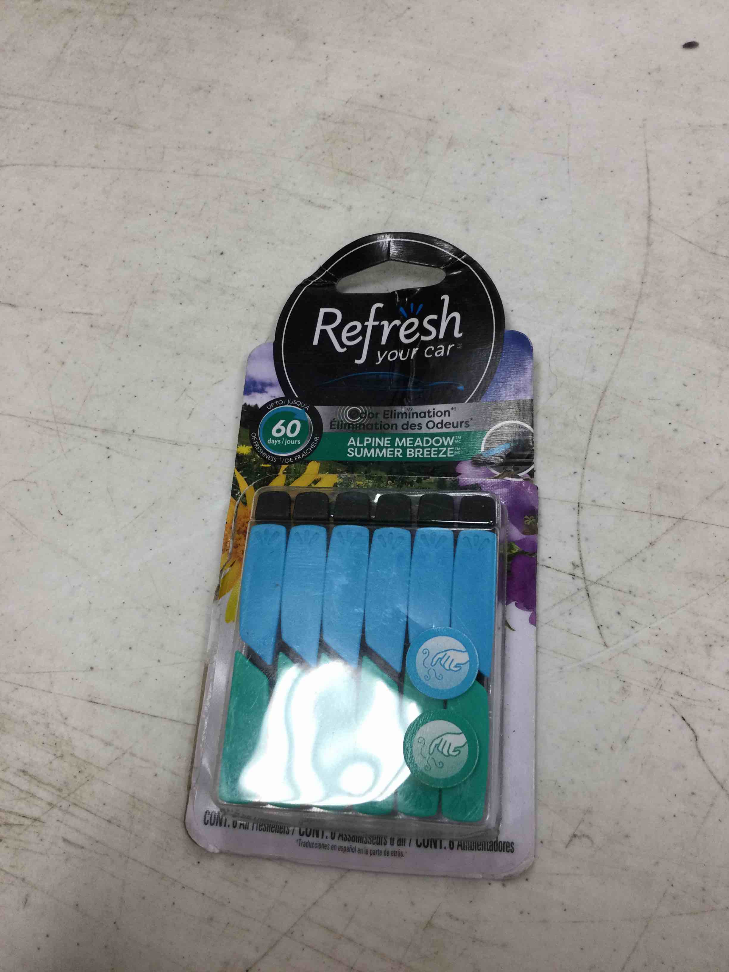refresh your car alpine meadow