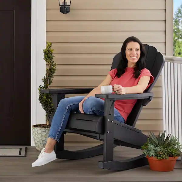  Keter - Everest Rocking Chair Durable Weatherproof Outdoor Seating Furniture for Porch and Backyard Grey Keter - Everest Rocking Chair Durable Weatherproof Outdoor Seating Furniture for Porch and Backyard Grey Keter - Everest Rocking Chair Durable Weatherproof Outdoor Seating Furniture for Porch and Backyard Grey Everest Rocking Chair Durable Weatherproof Outdoor Seating Furniture for Porch and Backyard Grey by Keter  (3) UV-resistant polypropylene construction ensures durability