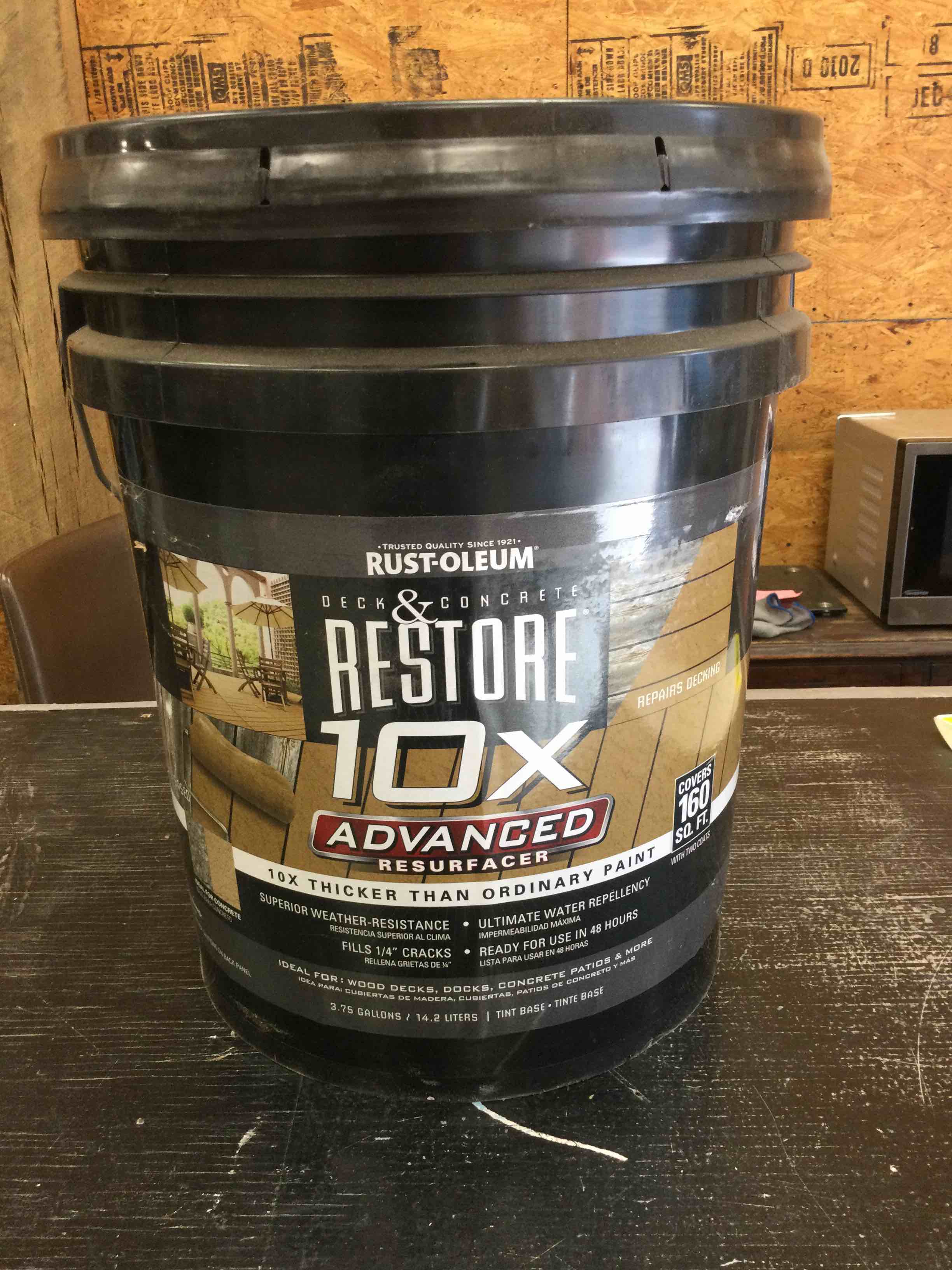RustOleum Restore 10X Advanced Concrete & Wood Deck Sealer
