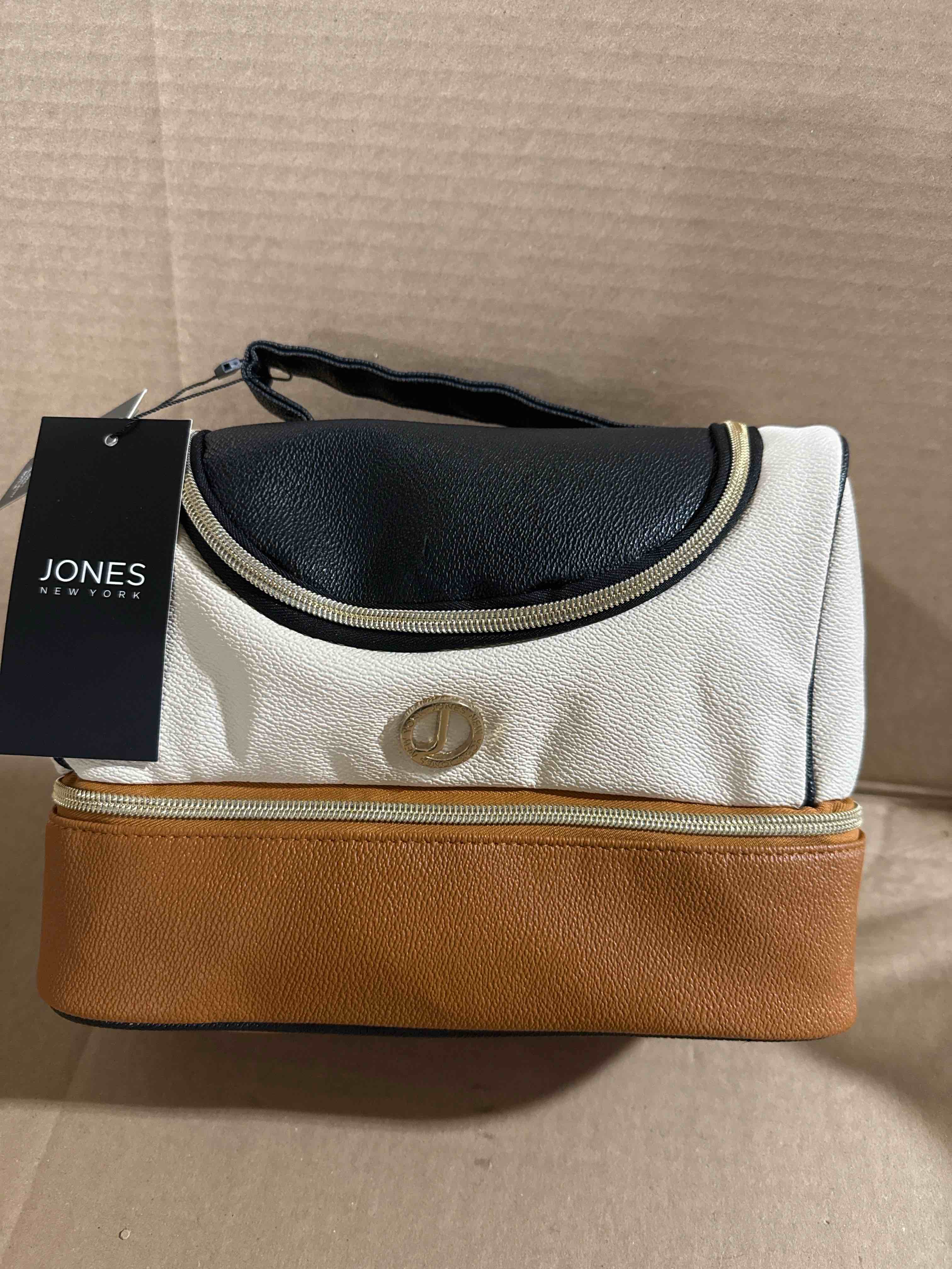 Condition photo showing Brand New for Jones New York travel cosmetic bad 