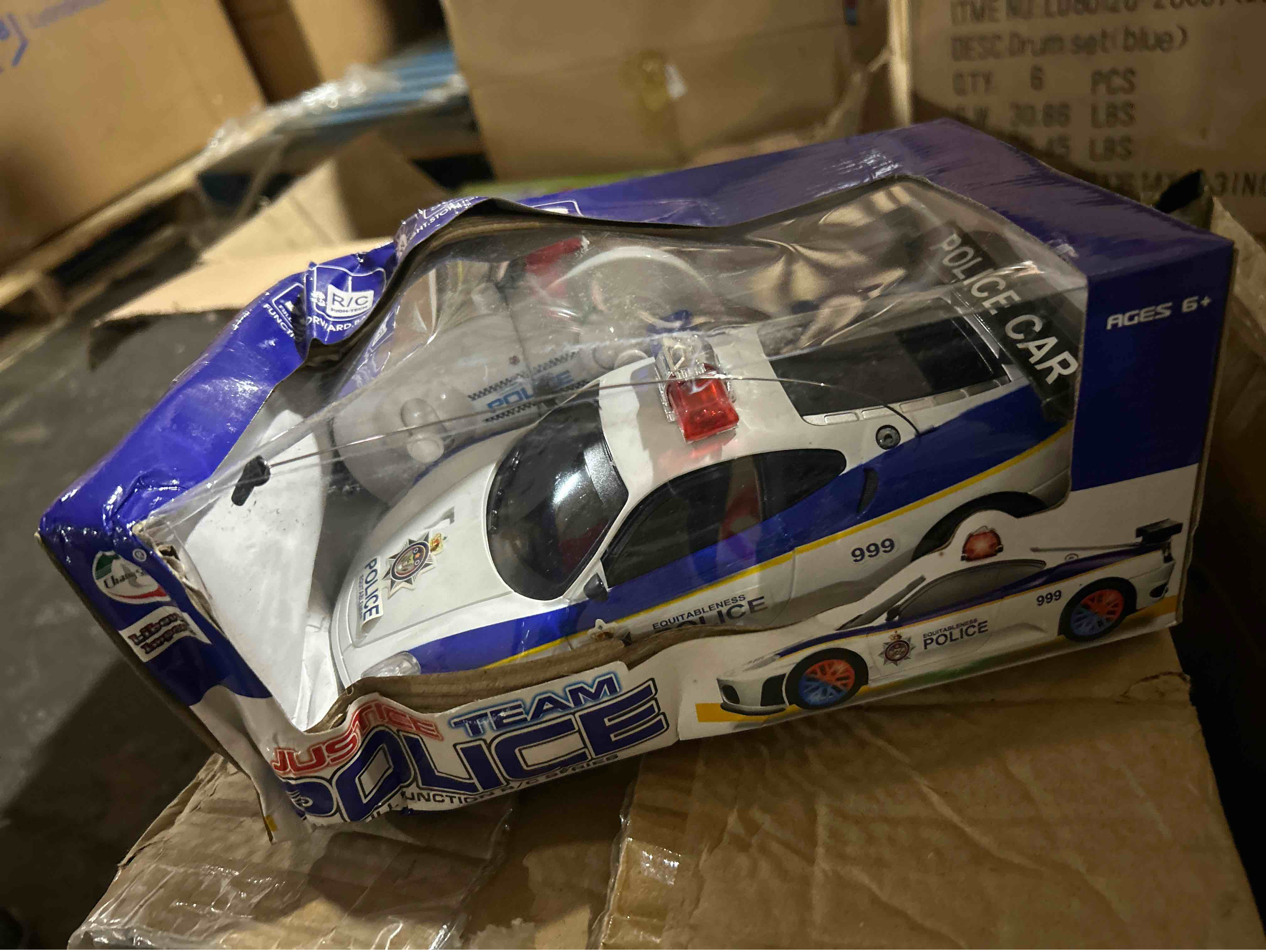 justice team police 1:20 full function r/c series 