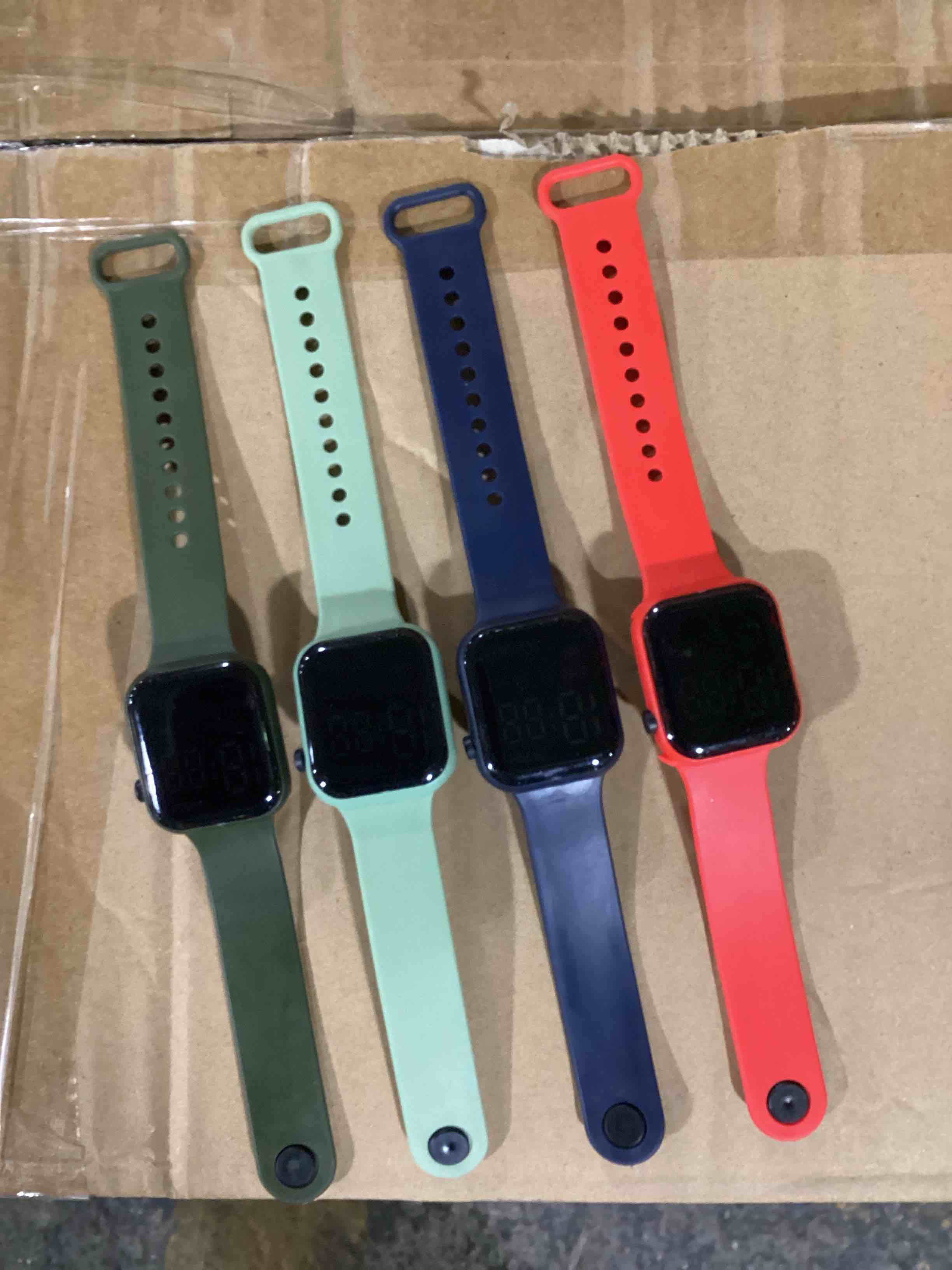 Lot of 4 Kids Digital Watch 
