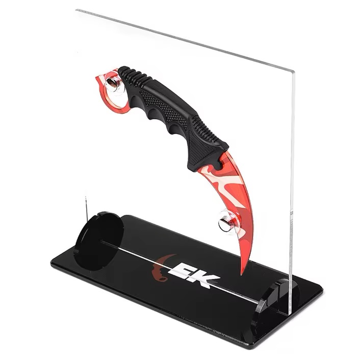 KDS01 Knife Rack Desktop Acrylic Display Stand