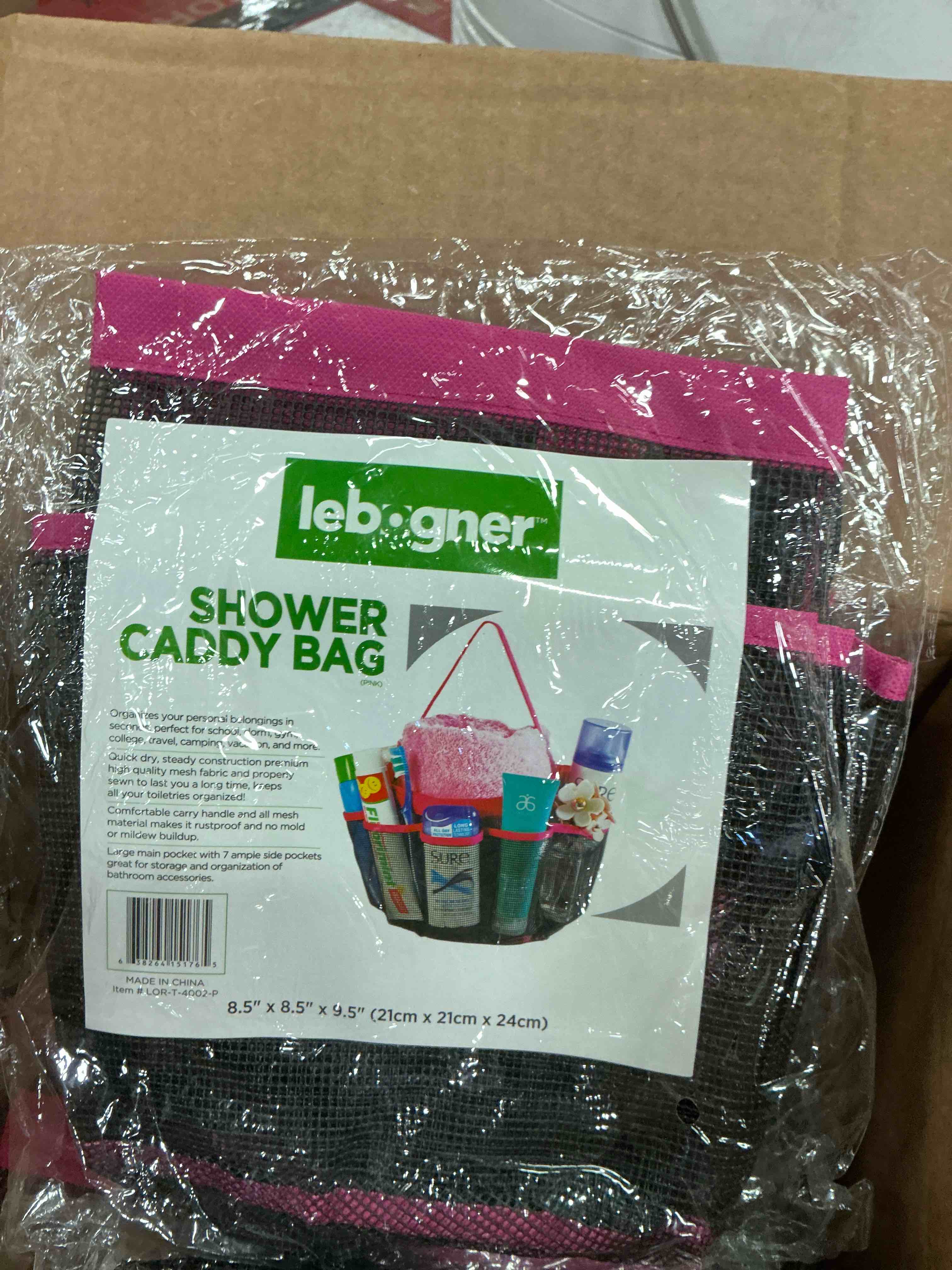 Condition photo showing New/Like New for Quick Dry Shower Caddy By Lebogner - Tote Bag, Bathroom Organiser Accessories,