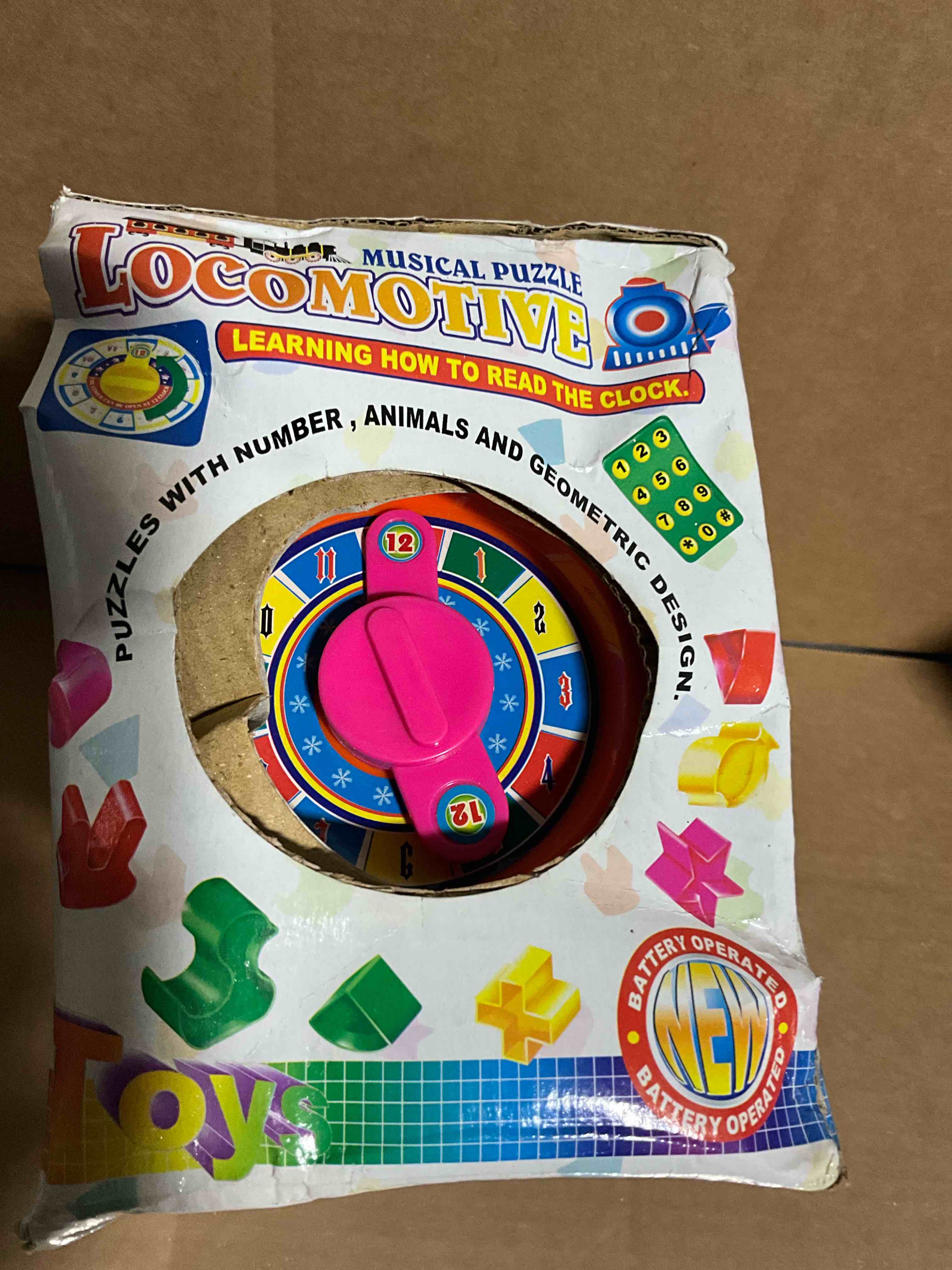 Condition photo showing New/Like New for Musical Puzzle Locomotive 