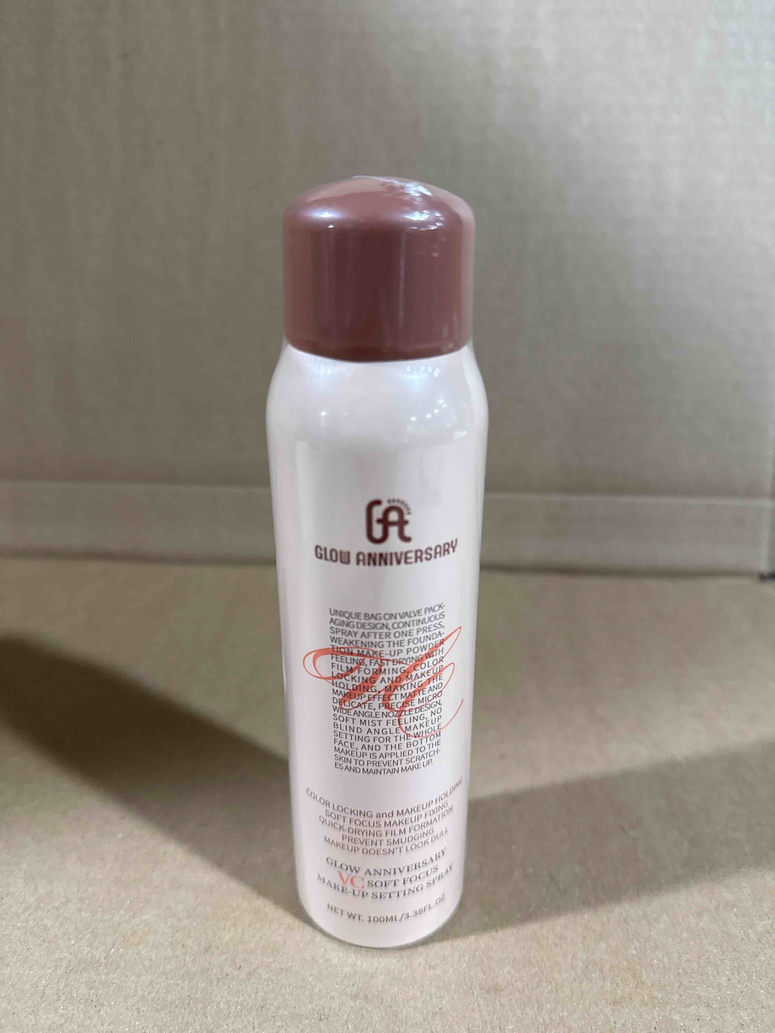 glow anniversary makeup setting spray