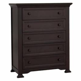 Heritage baby products five drawer chest espresso