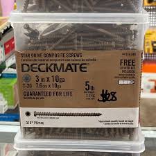 Deckmate 5 LB 3in x 10ga Screw