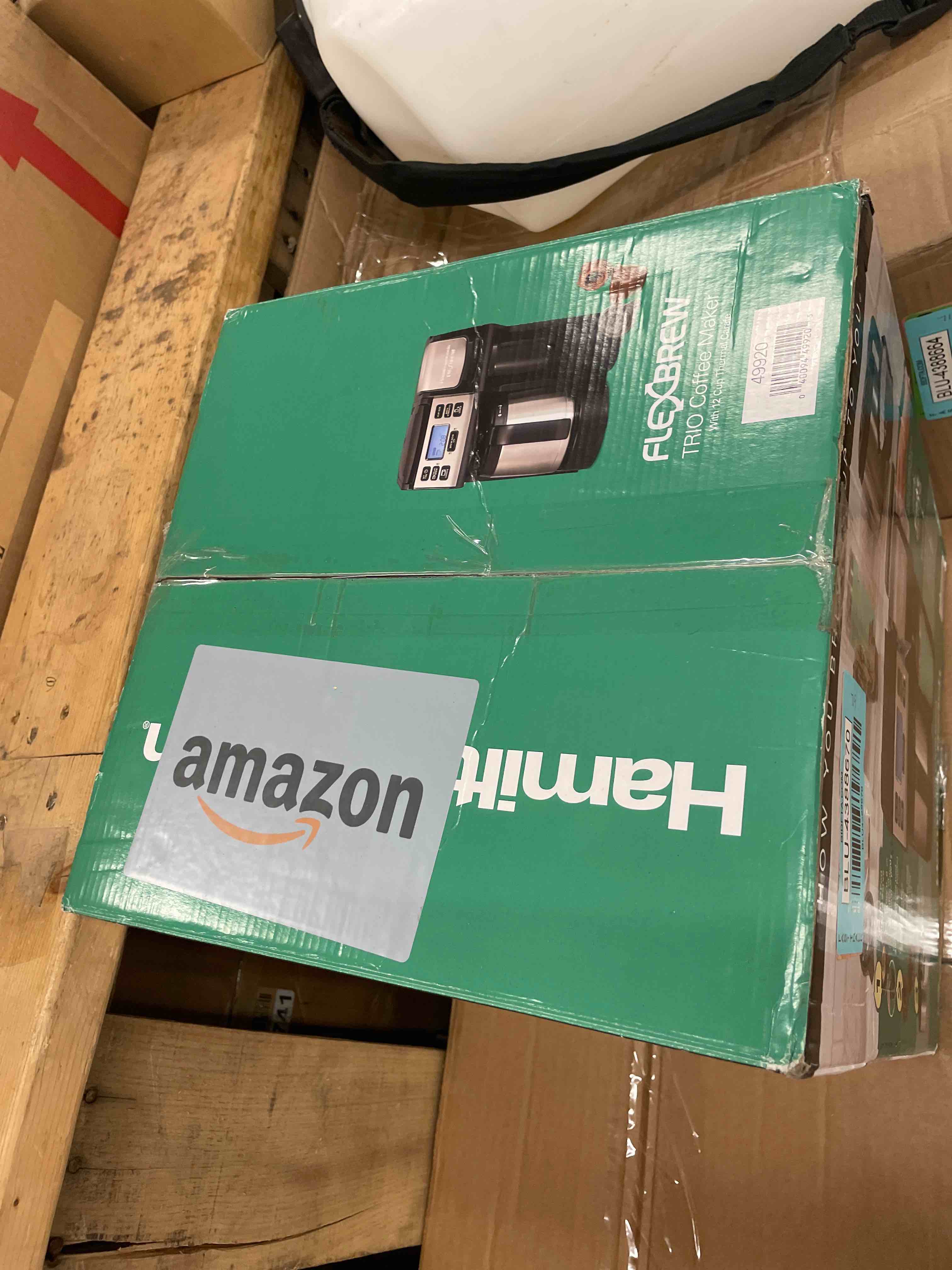 Hamilton Beach FlexBrew Trio Coffee Maker with 12 Cup Stainless Steel