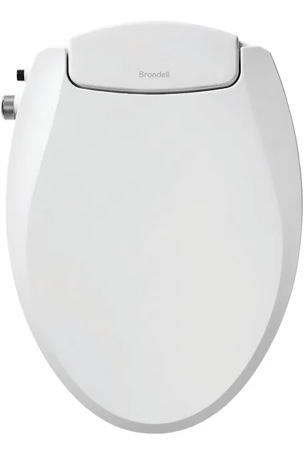 Brondell Swash Ecoseat White Elongated Bidet System