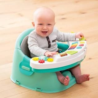 Infantino Go gaga! Music & Lights 3-in-1 Discovery Seat & Booster - Teal 