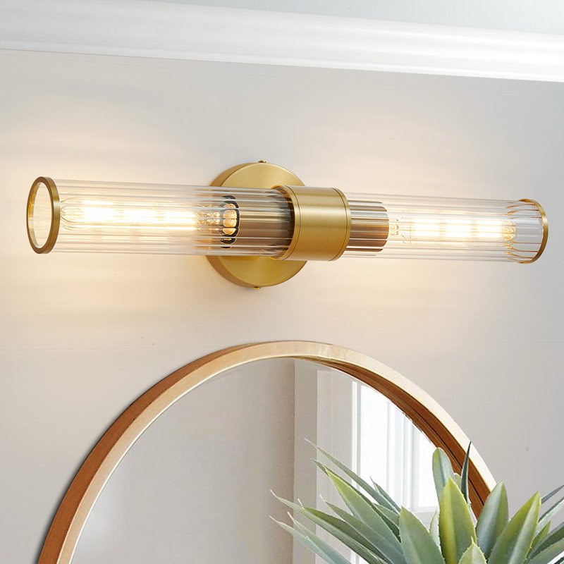 Almetta 2 - Light Bathroom Dimmable Vanity Light Bath Bar Fixtures 