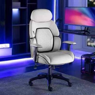 DPS 3D Insight Gaming Chair with Adjustable Headrest White