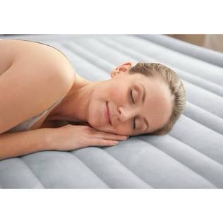 Intex - Dura-Beam Plus Series Hi-Rise Airbed With IP  Queen