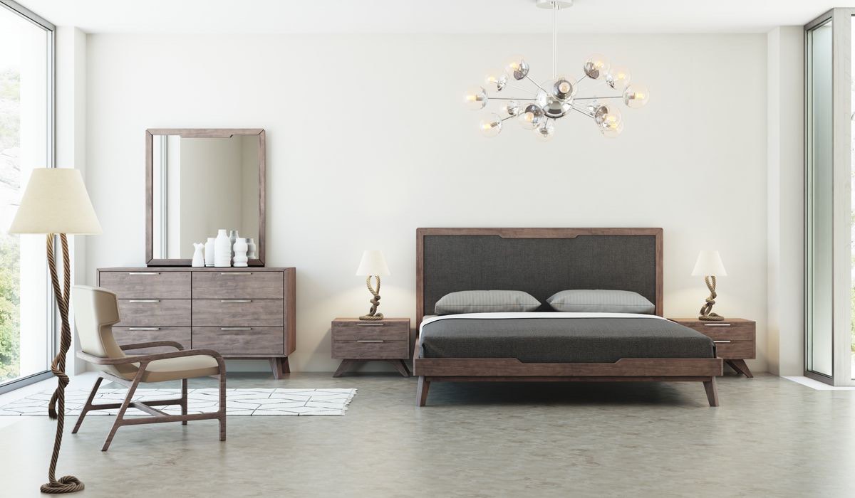 Nova Domus Soria Mid-Century Walnut Nightstand