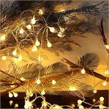MILPROX LED Globe String Lights Fairy Lights USB Powered 33FT 80 LED Lights with Remote Waterproof Indoor Outdoor Hanging Decorative Christmas Lights for Home Party Patio Garden Wedding
