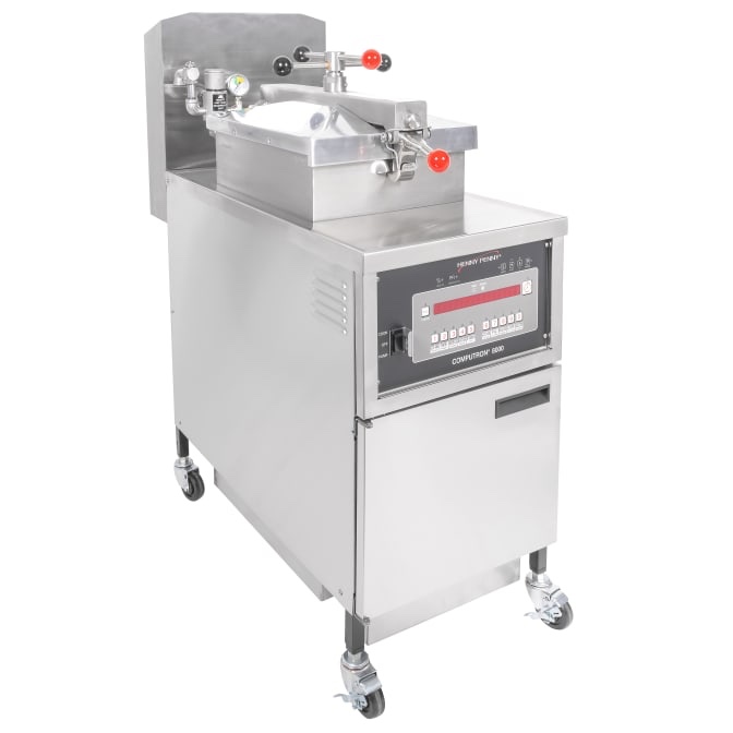 Henny Penny PFG600, Natural Gas, 43lbs Pressure Fryer 80,000BTU