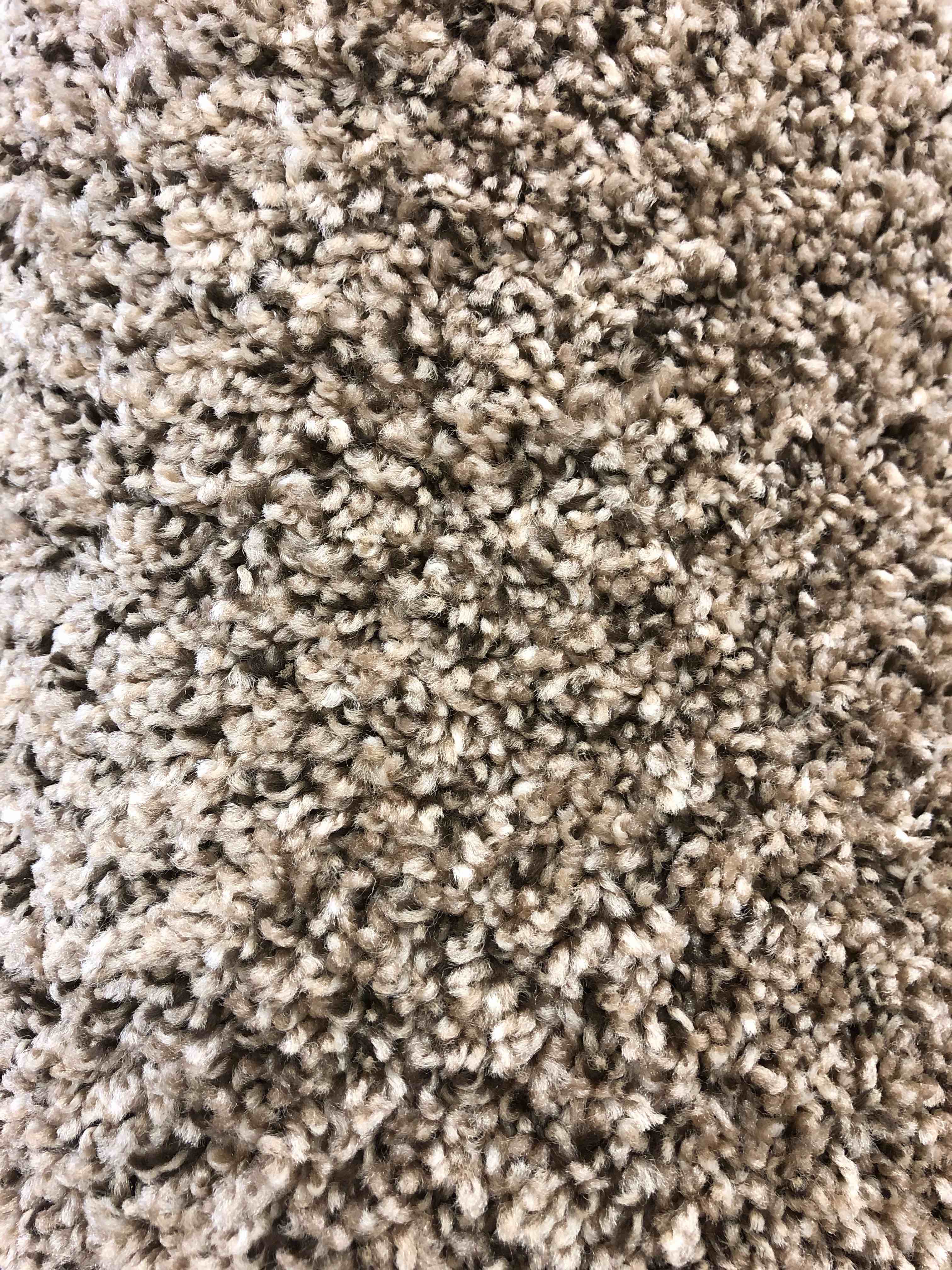 Retep Rug Brown/Tan Plush 5x7 Stain Resistant Area Rug