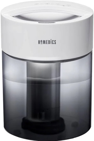 HoMedics Humidifiers for Bedroom, Home, Nursery, Office and Plants. Total Comfort UV-C Ultrasonic Humidifier, Leak Resistant Design, .97 Gallon Tank, 35 Hour Run Tim, Quiet, Cool Mist, Night Light