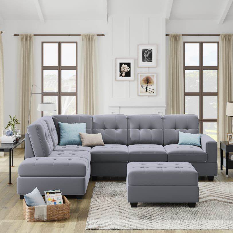 Sectional Sofa w/ Reversible Chaise Lounge WF285016AAR (Box 2 Of 3 ONLY)
