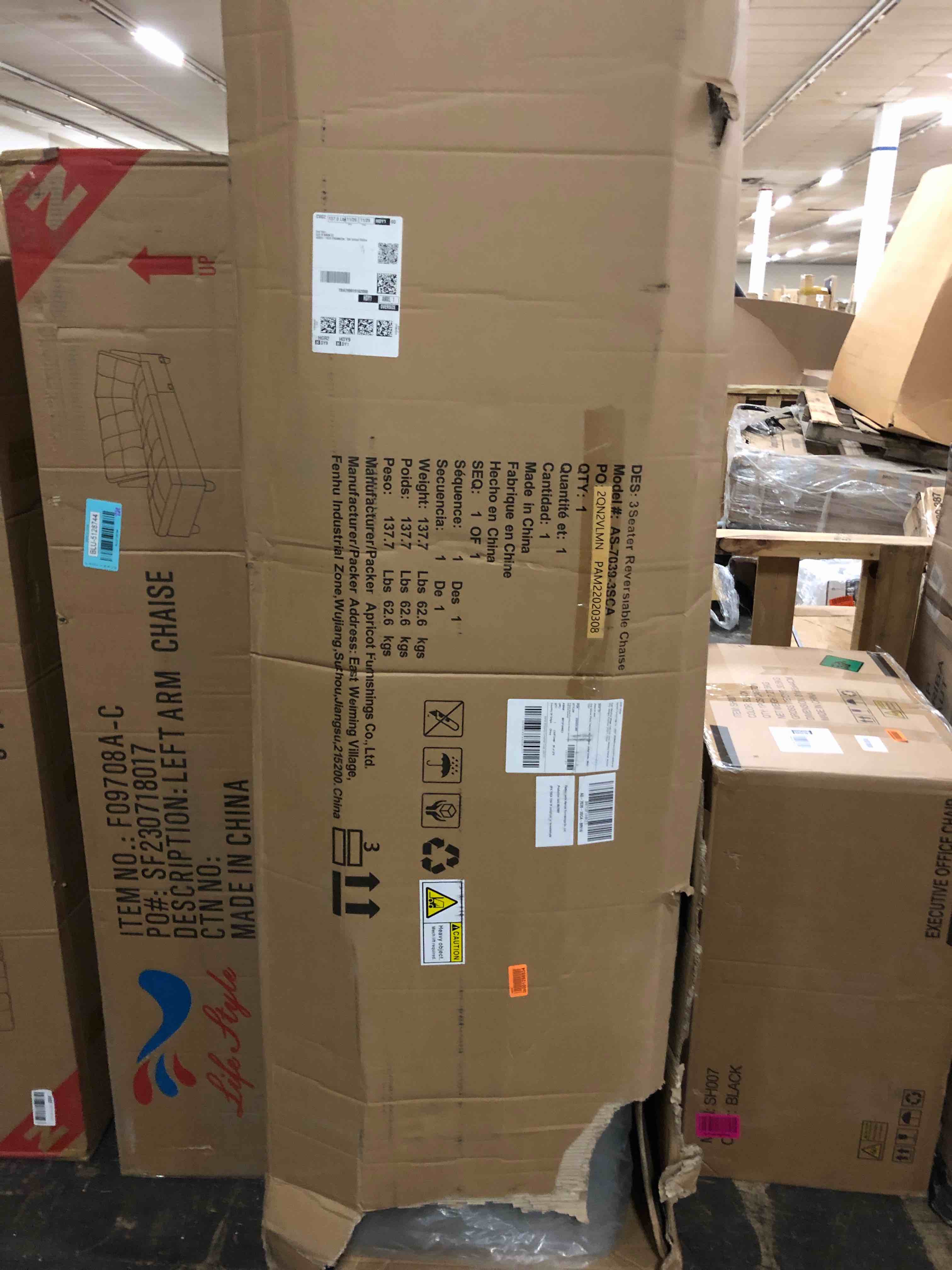 Amazon Brand Rivet Revolve Modern Upholstered Sofa with Reversible